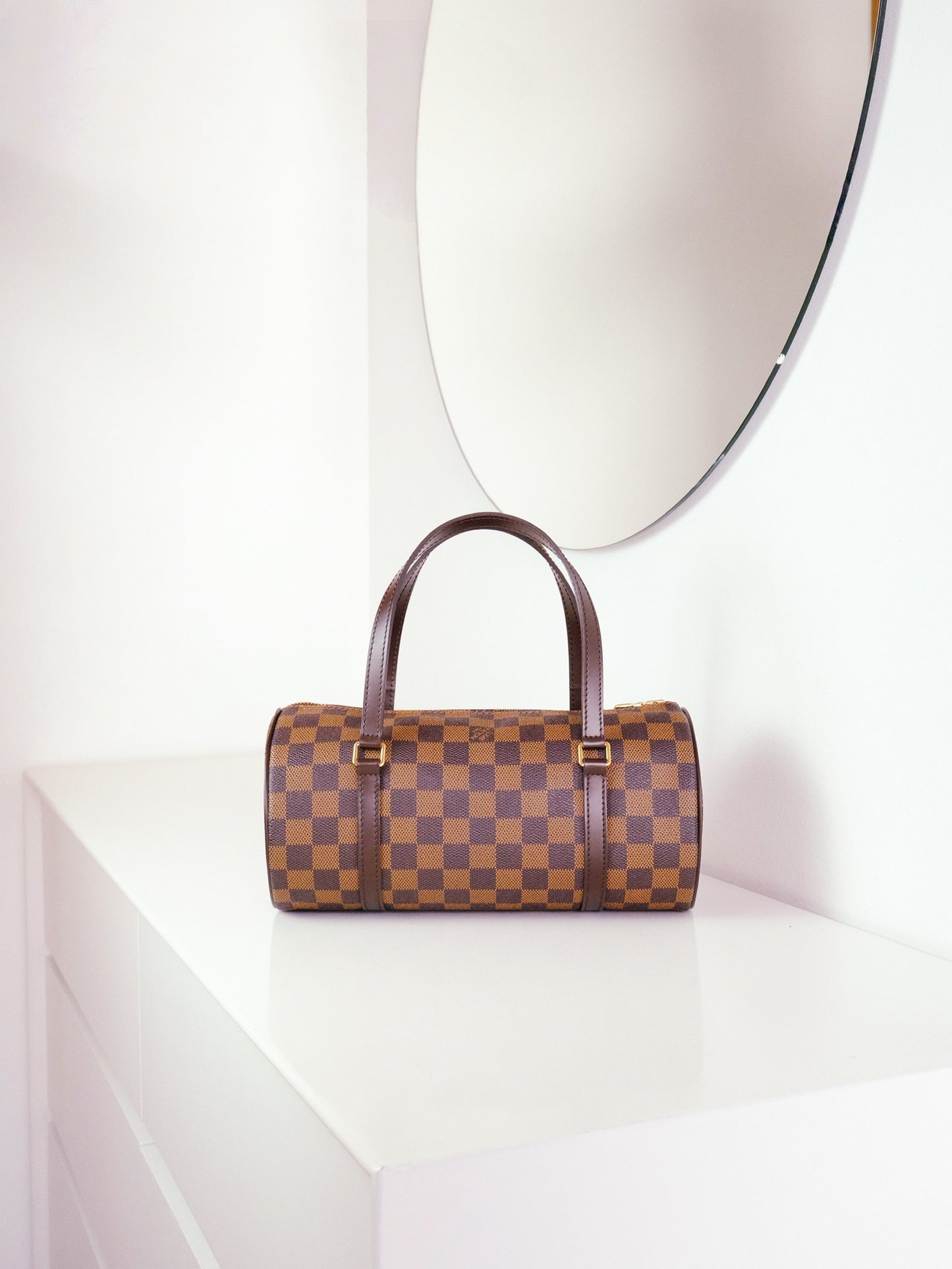 Louis Vuitton Vintage Damier Papillon 26 Handbag Crossbody Bag