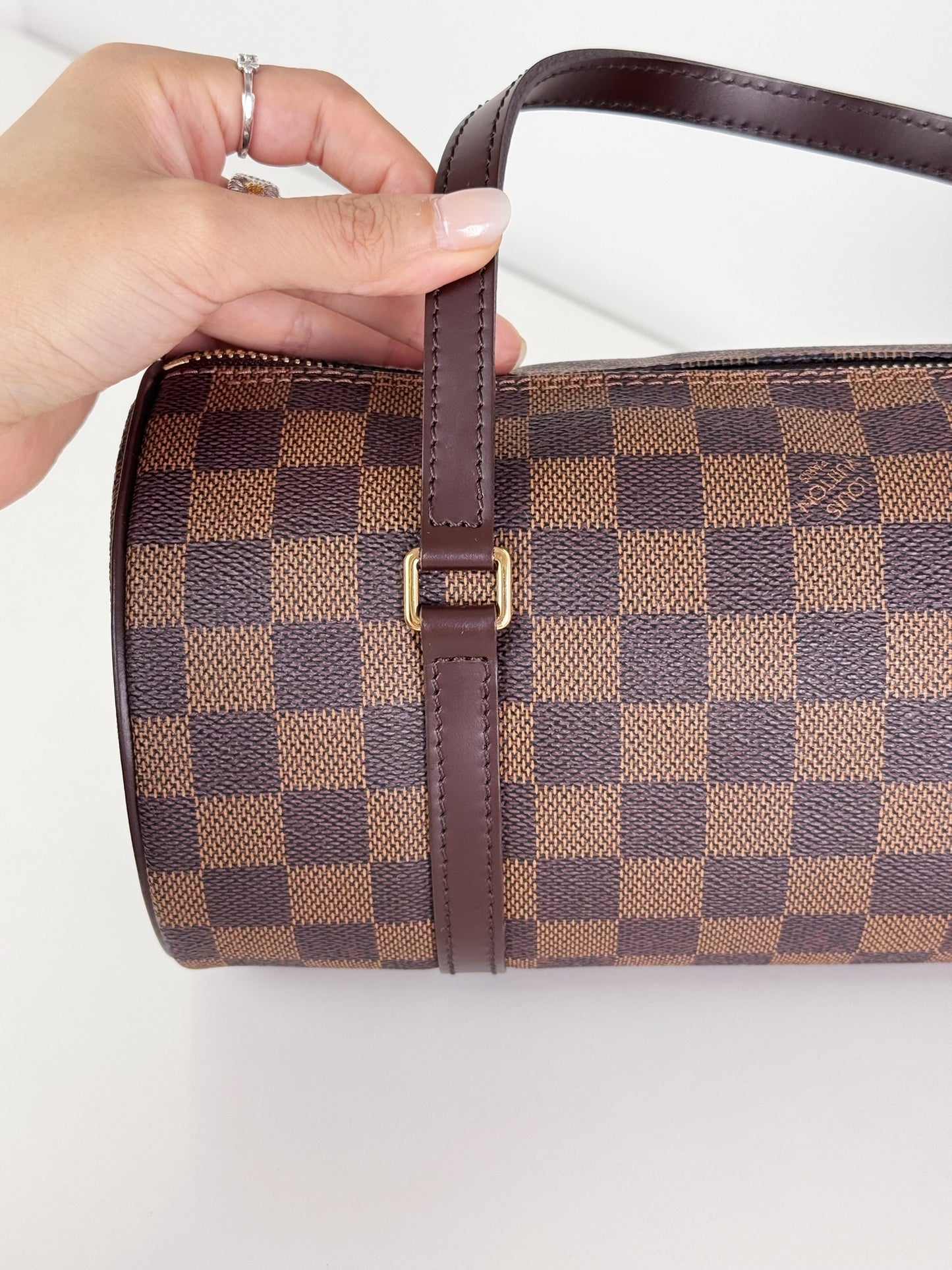 Louis Vuitton Vintage Damier Papillon 26 Handbag Crossbody Bag