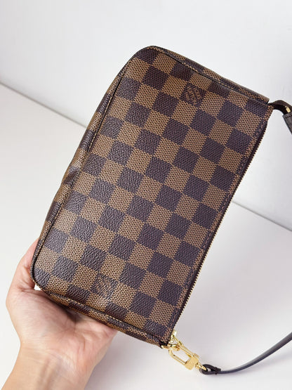 Louis Vuitton Vintage Damier Pochette Accessoires Shoulder Crossbody Bag