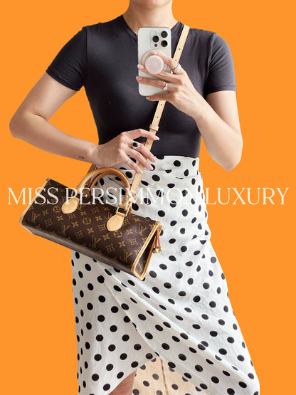 Louis Vuitton Vintage Popincourt Handbag Crossbody Bag