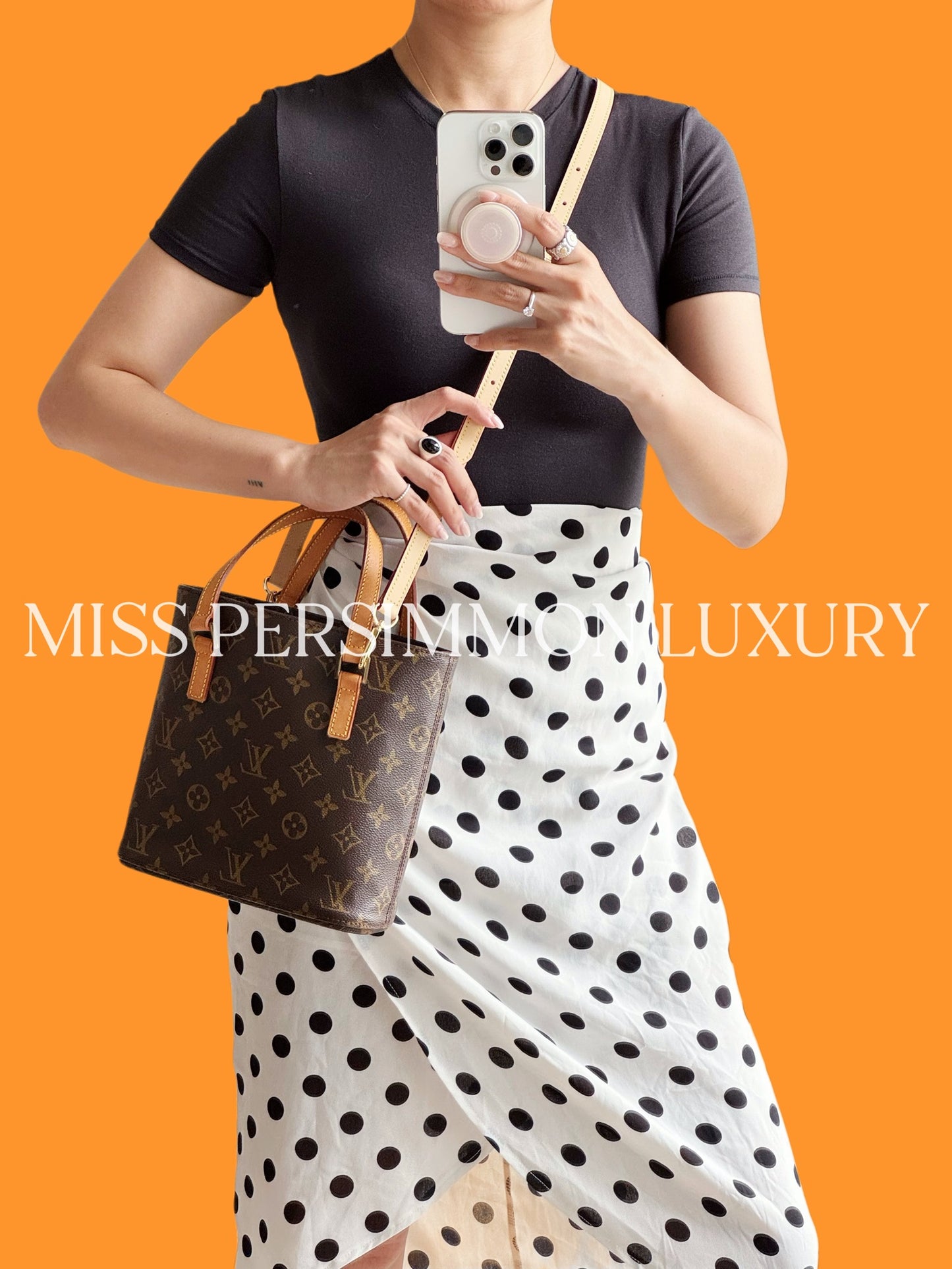 Louis Vuitton Vintage Vavin Vivian Handbag Crossbody Bag