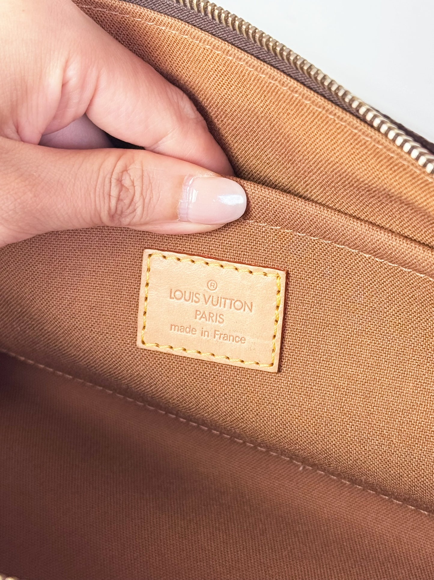 Louis Vuitton Vintage Popincourt Handbag Crossbody Bag