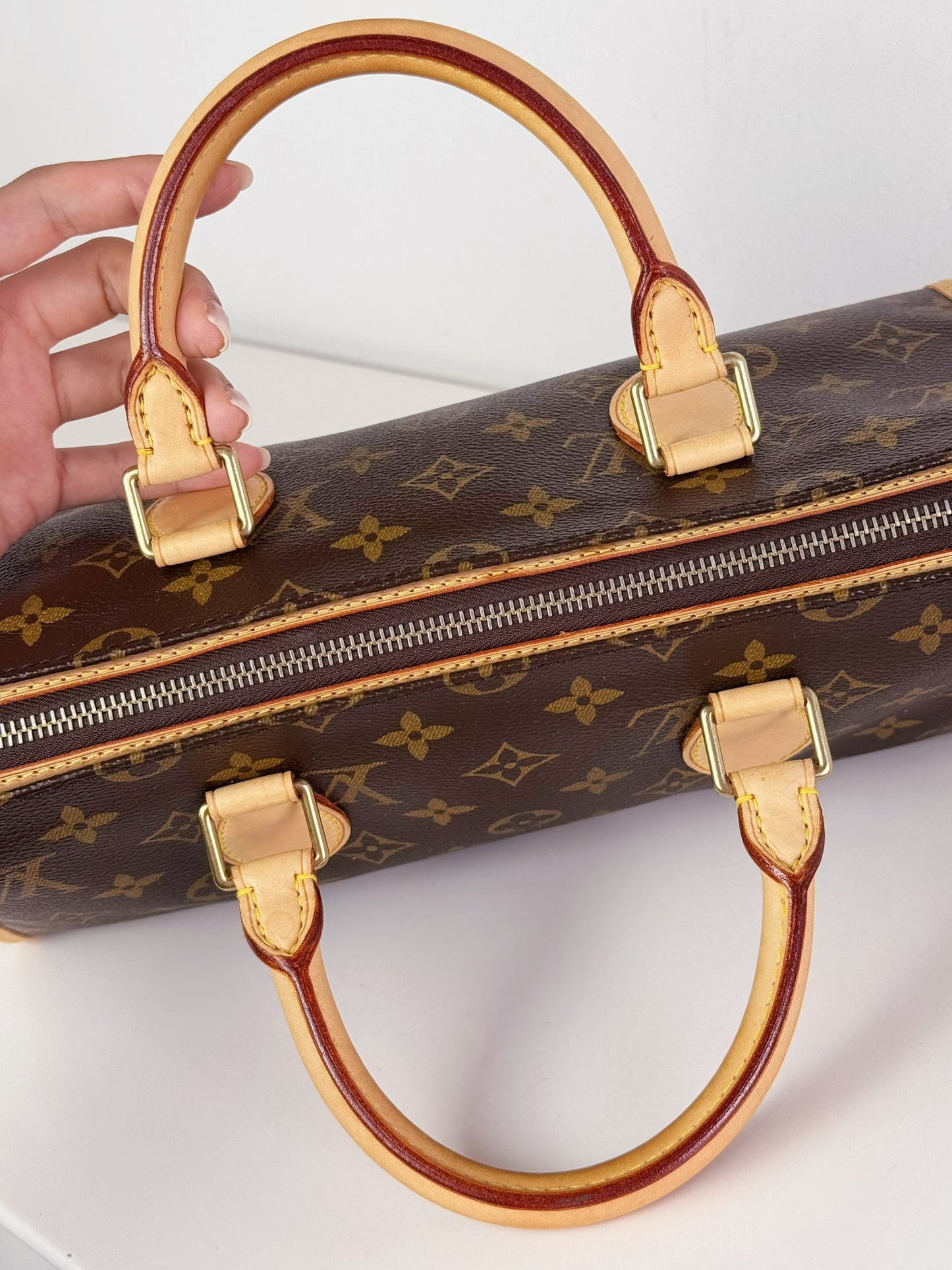 Louis Vuitton Vintage Popincourt Handbag Crossbody Bag
