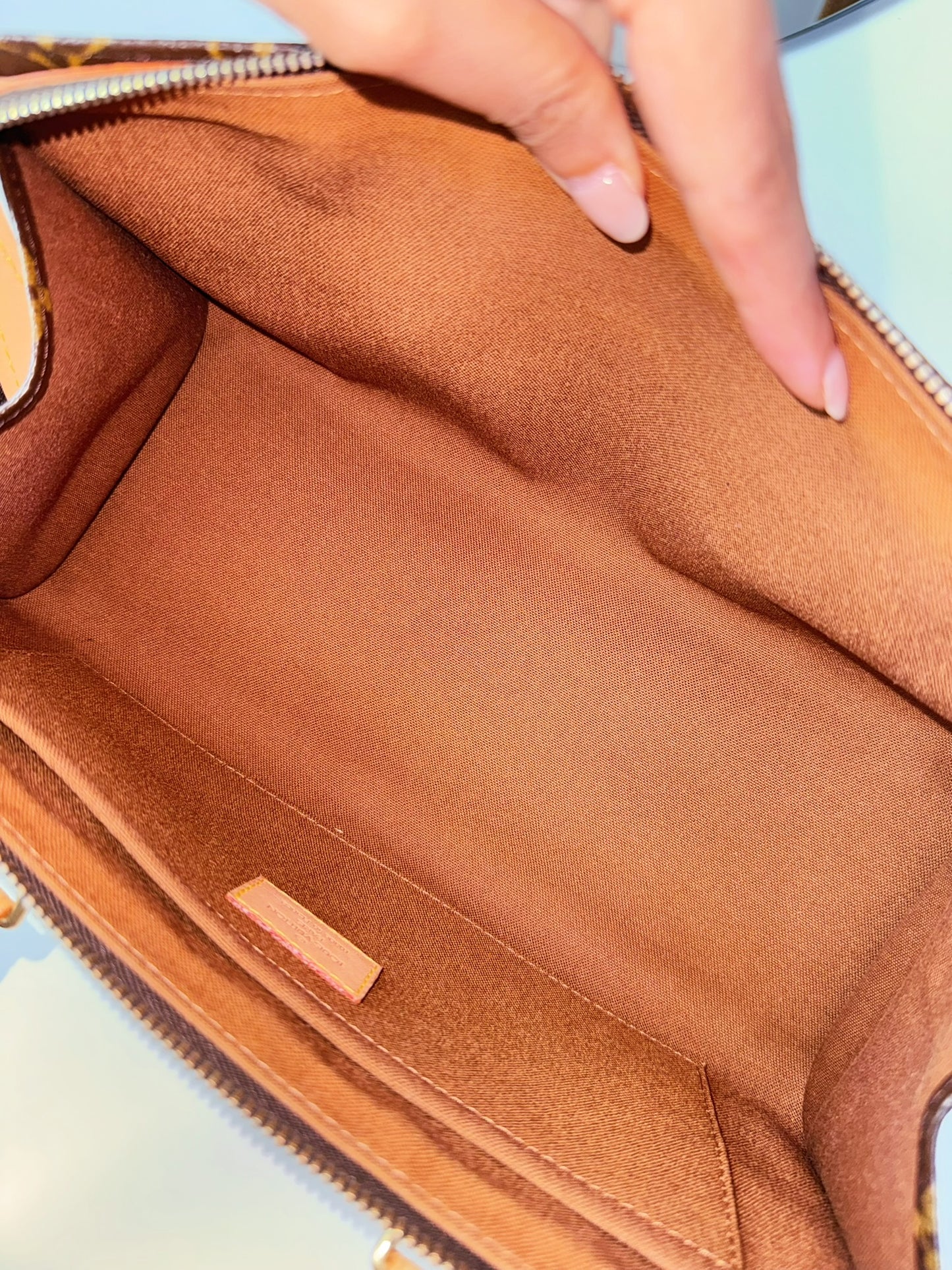 Louis Vuitton Vintage Popincourt Handbag Crossbody Bag
