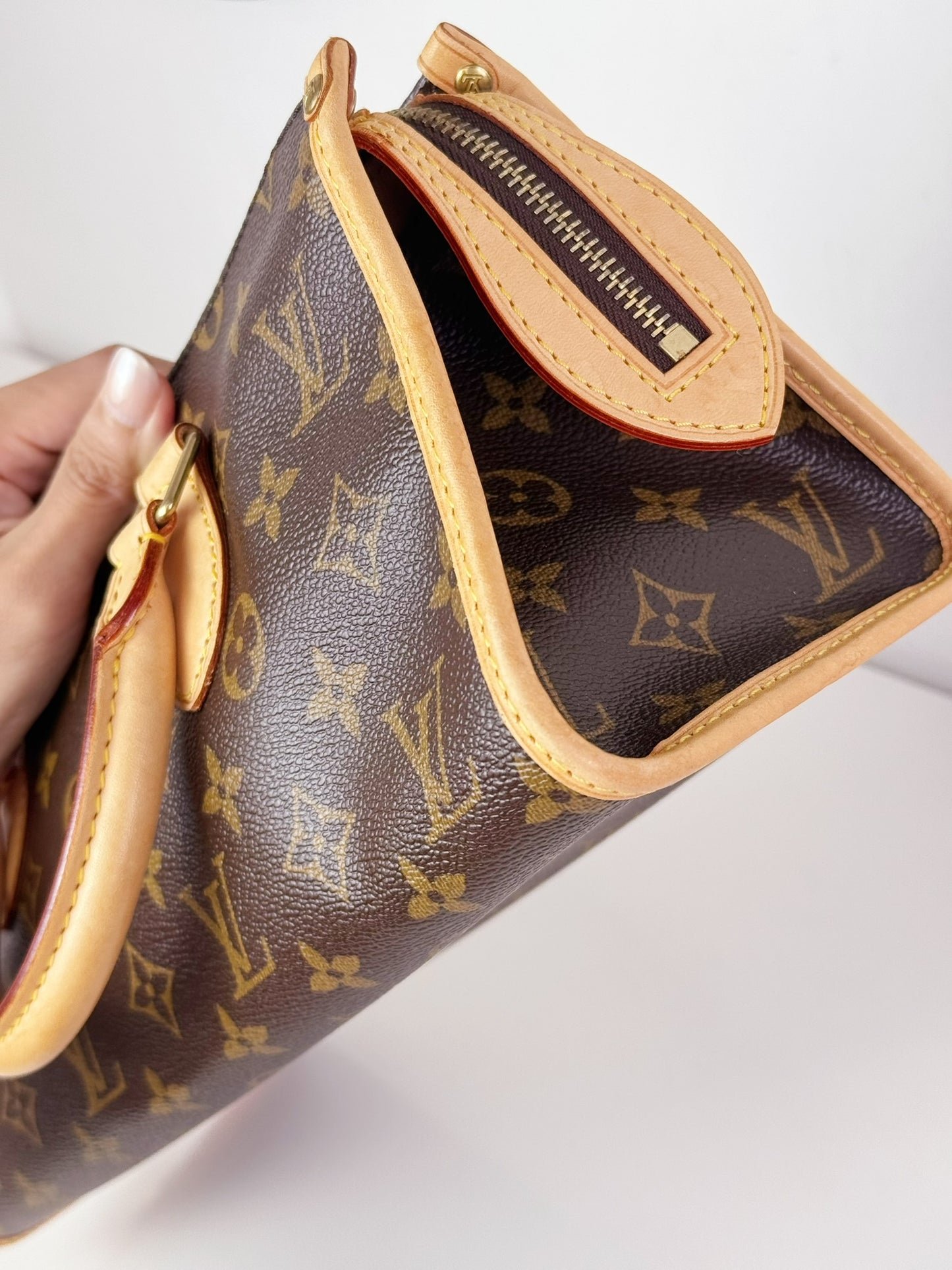 Louis Vuitton Vintage Popincourt Handbag Crossbody Bag
