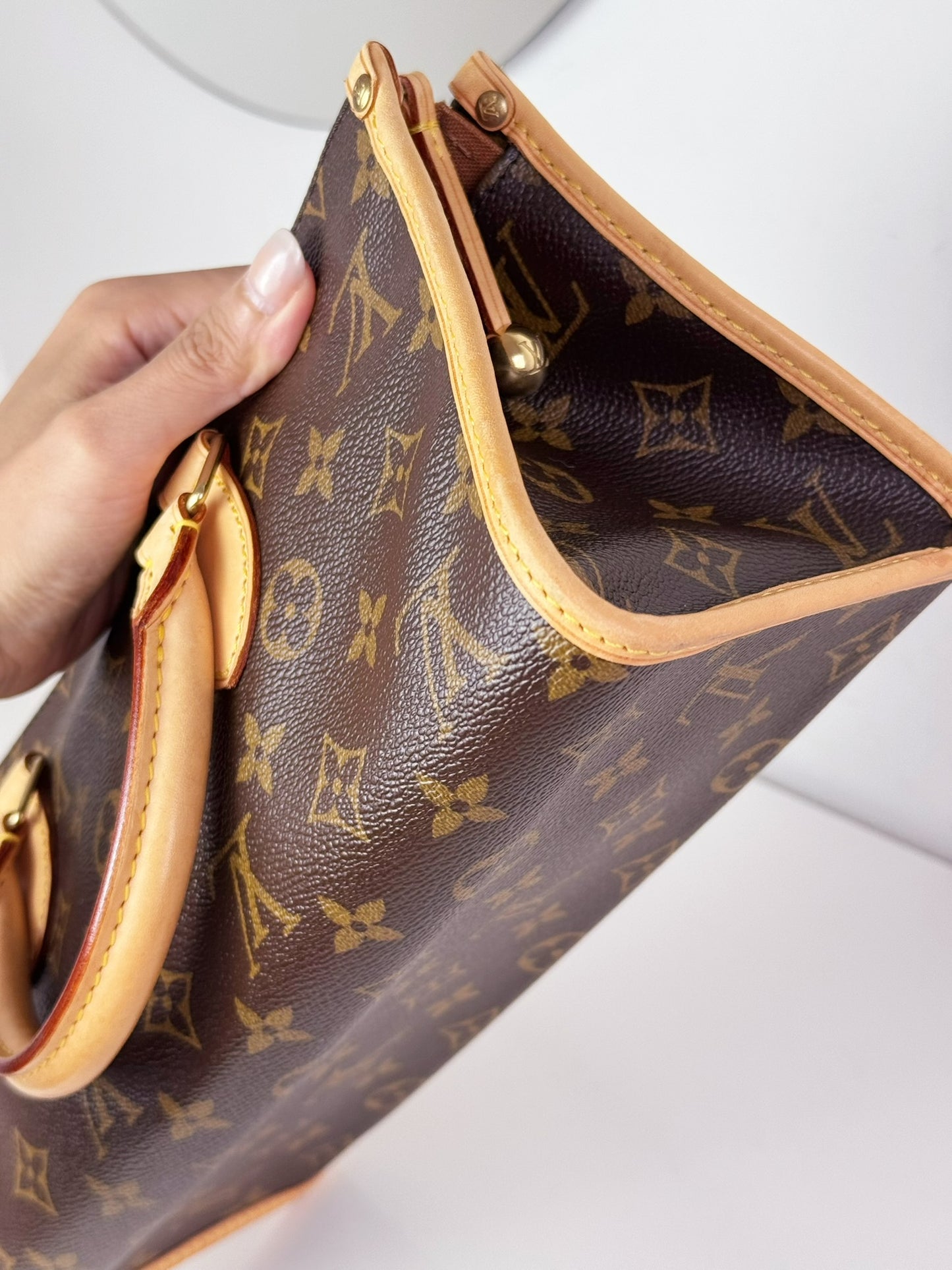 Louis Vuitton Vintage Popincourt Handbag Crossbody Bag