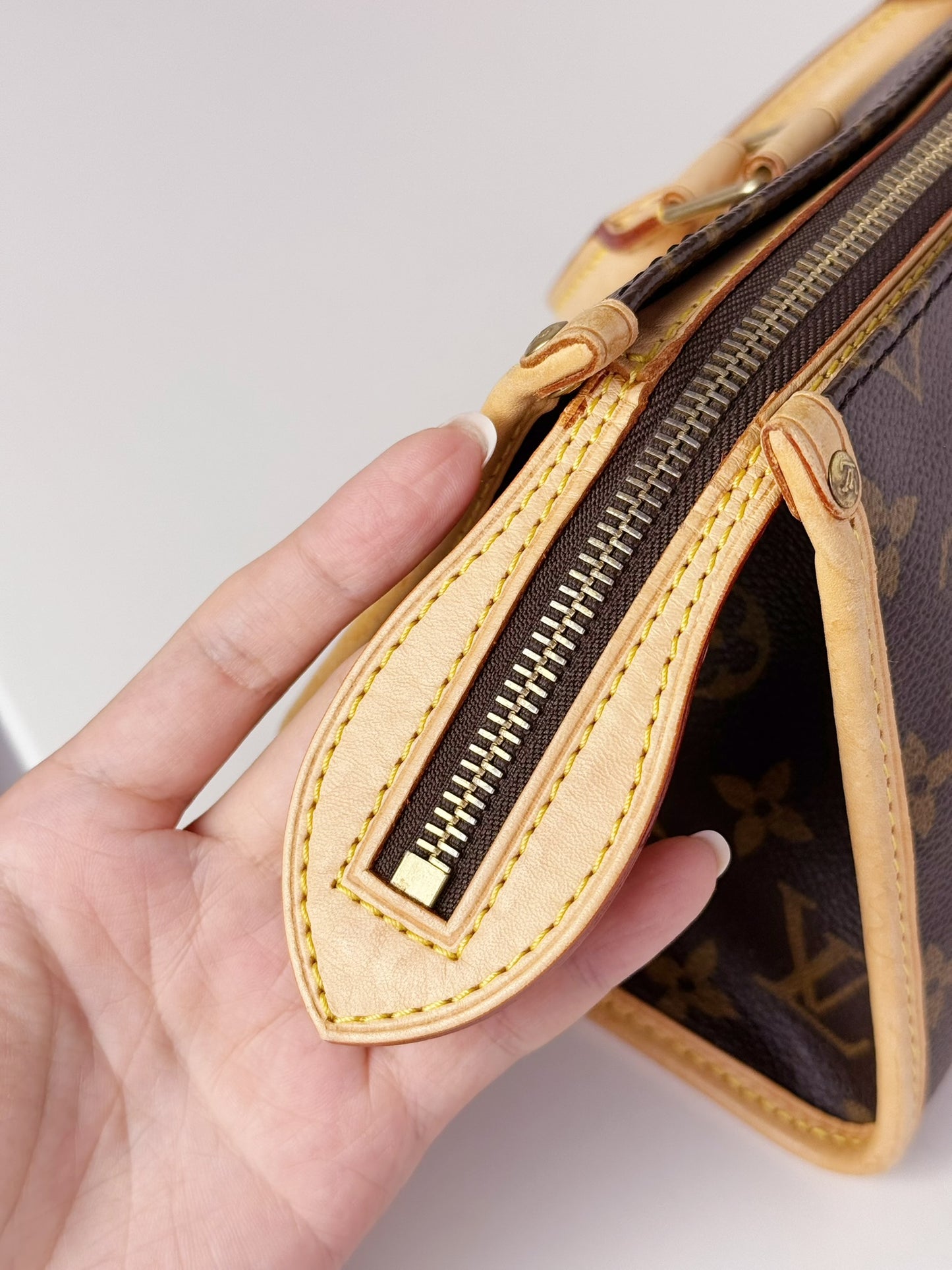 Louis Vuitton Vintage Popincourt Handbag Crossbody Bag
