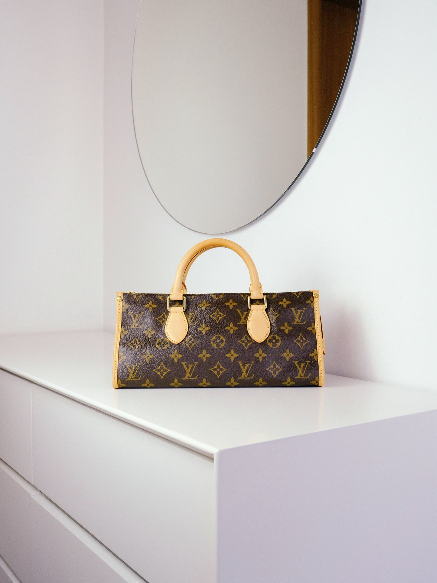 Louis Vuitton Vintage Popincourt Handbag Crossbody Bag