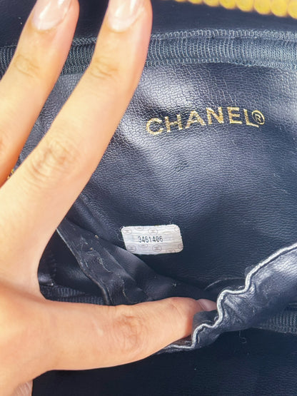 Chanel Vintage Lambskin Vanity Bag