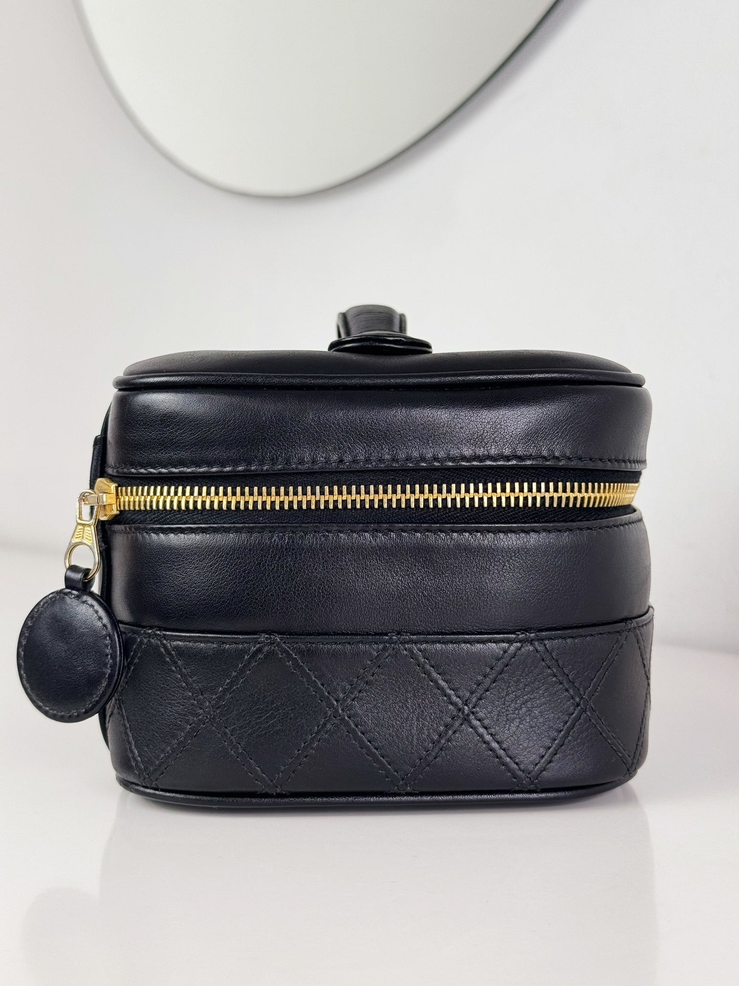 Chanel Vintage Lambskin Vanity Bag