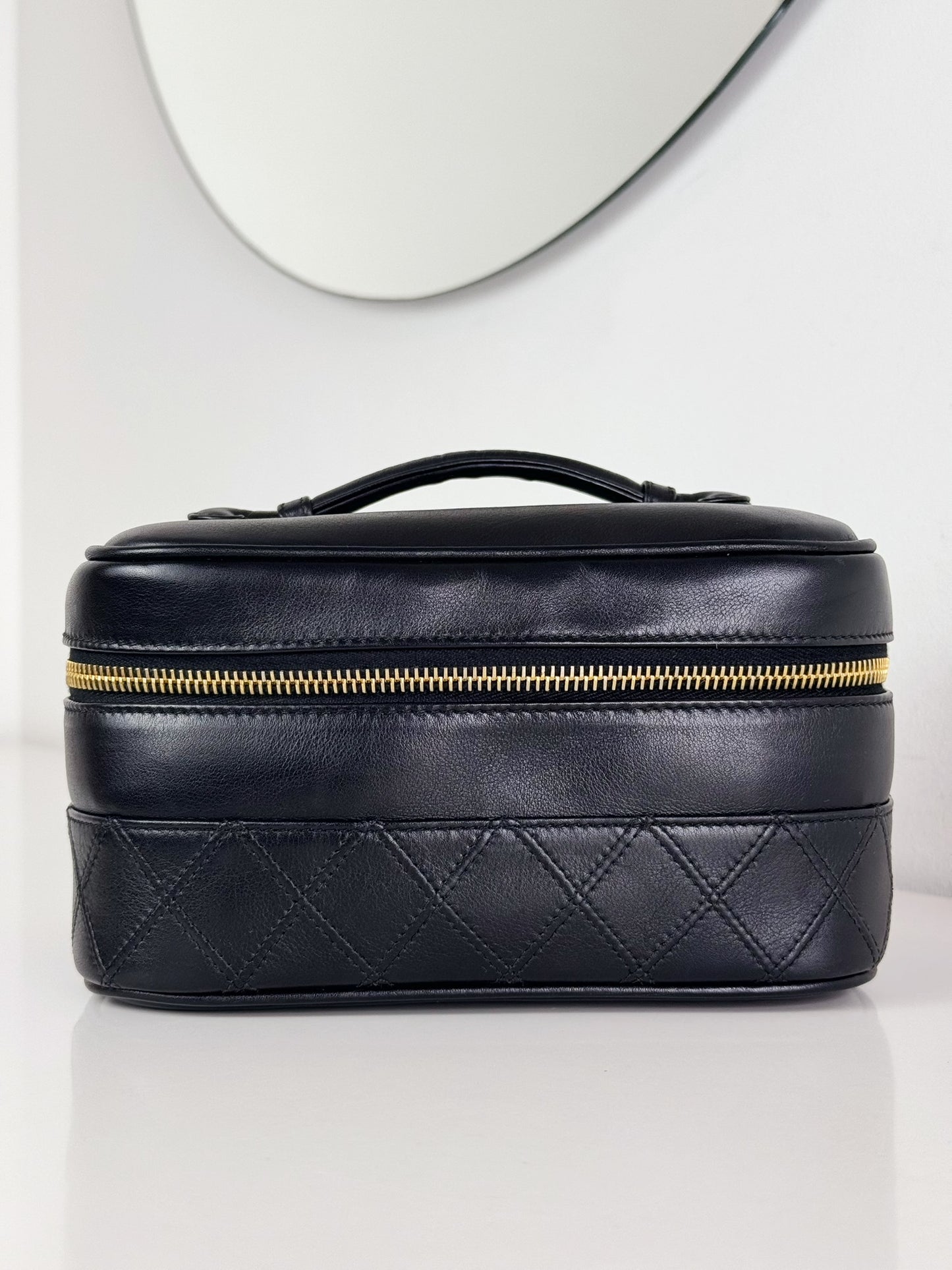 Chanel Vintage Lambskin Vanity Bag