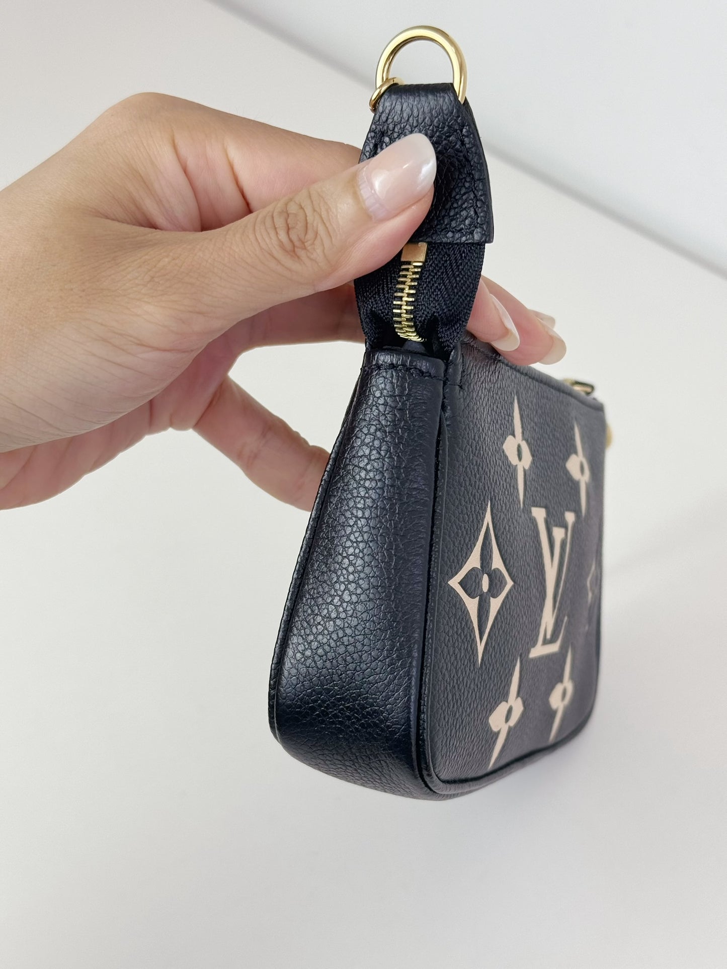 Louis Vuitton Vintage Biocolour Mini Pochette Accessoires Shoulder Crossbody Bag (RFID)