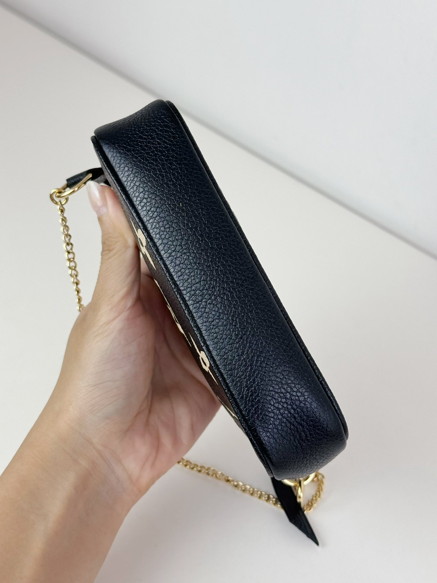 Louis Vuitton Vintage Biocolour Mini Pochette Accessoires Shoulder Crossbody Bag (RFID)
