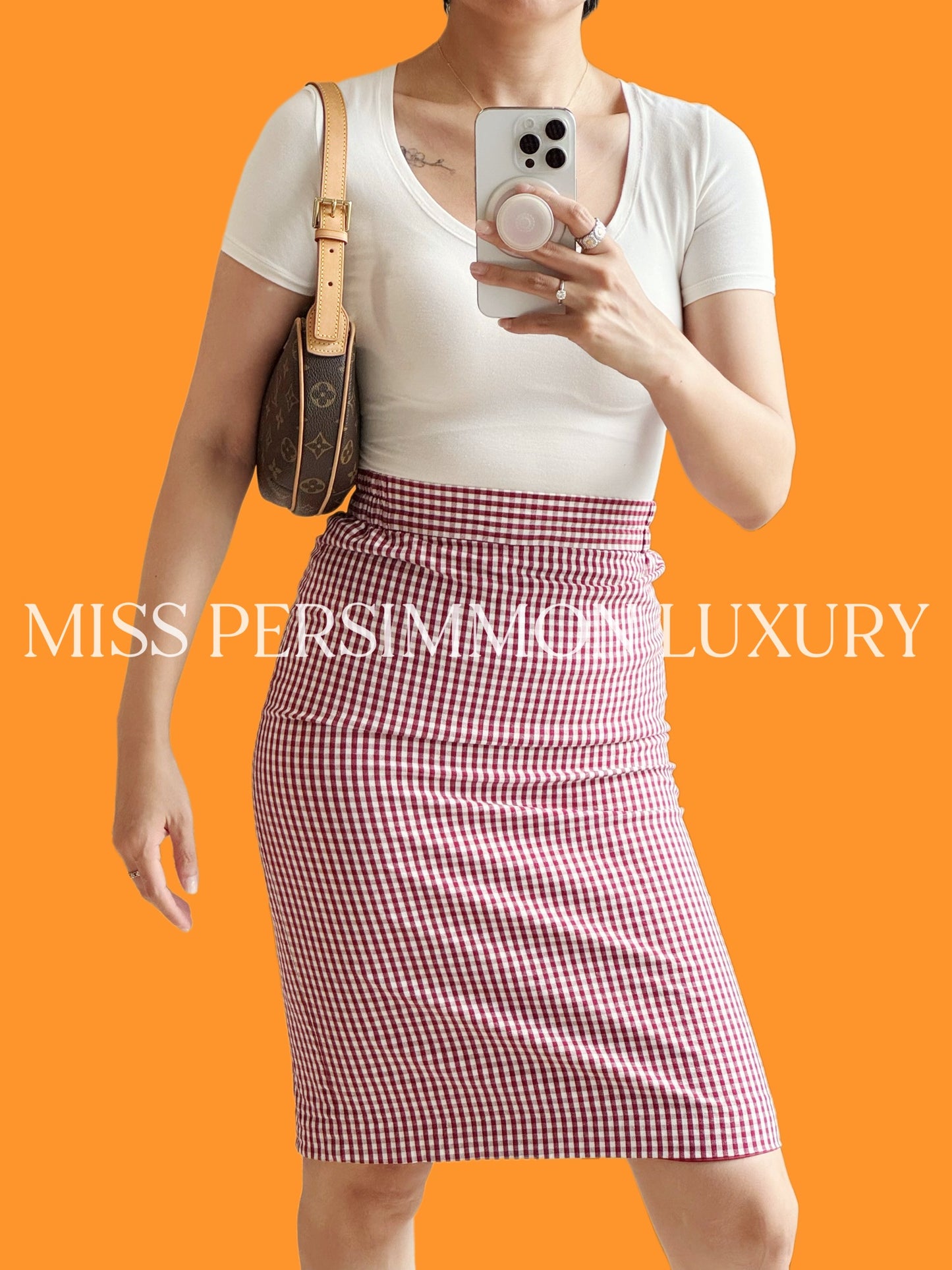 Louis Vuitton Vintage Croissant PM Shoulder Bag