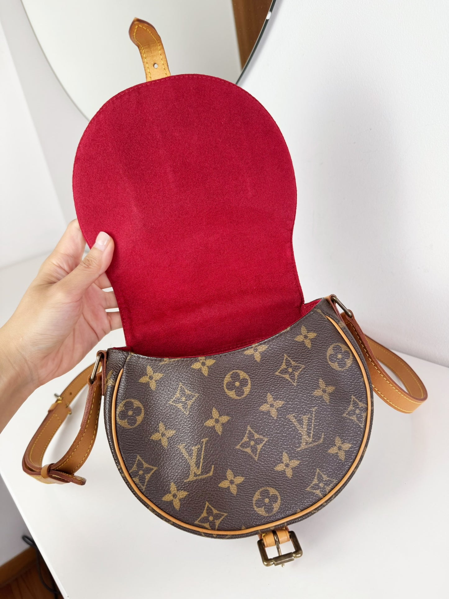 Louis Vuitton Vintage Tambourine Crossbody Bag