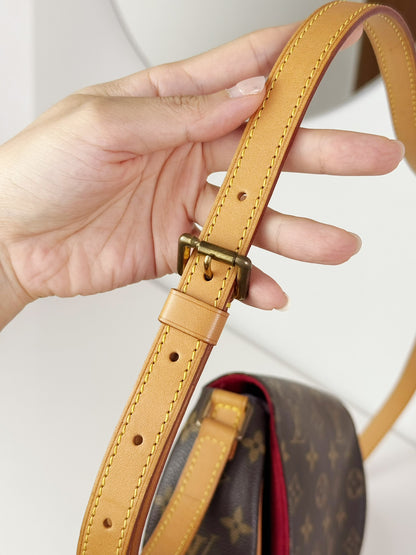 Louis Vuitton Vintage Tambourine Crossbody Bag