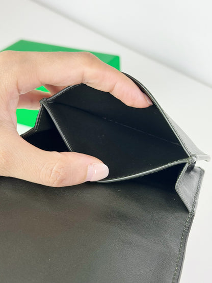 Bottega Veneta Business Intrecciato Card Holder Wallet