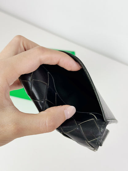 Bottega Veneta Business Intrecciato Card Holder Wallet