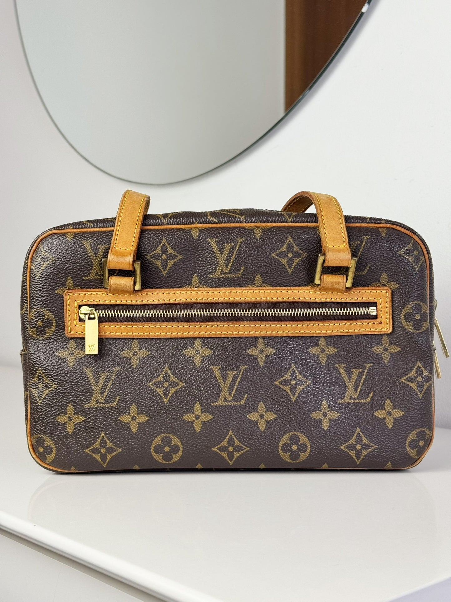 Louis Vuitton Vintage Cite MM Shoulder Bag