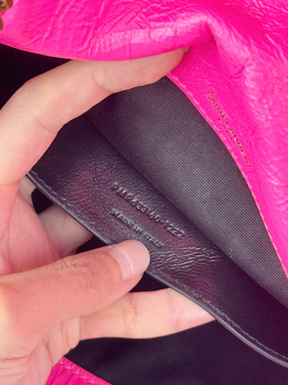 Yves Saint Laurent YSL Pink Nikki Baby Shoulder Crossbody Bag