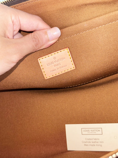 Louis Vuitton Vintage Popincourt Handbag Crossbody Bag