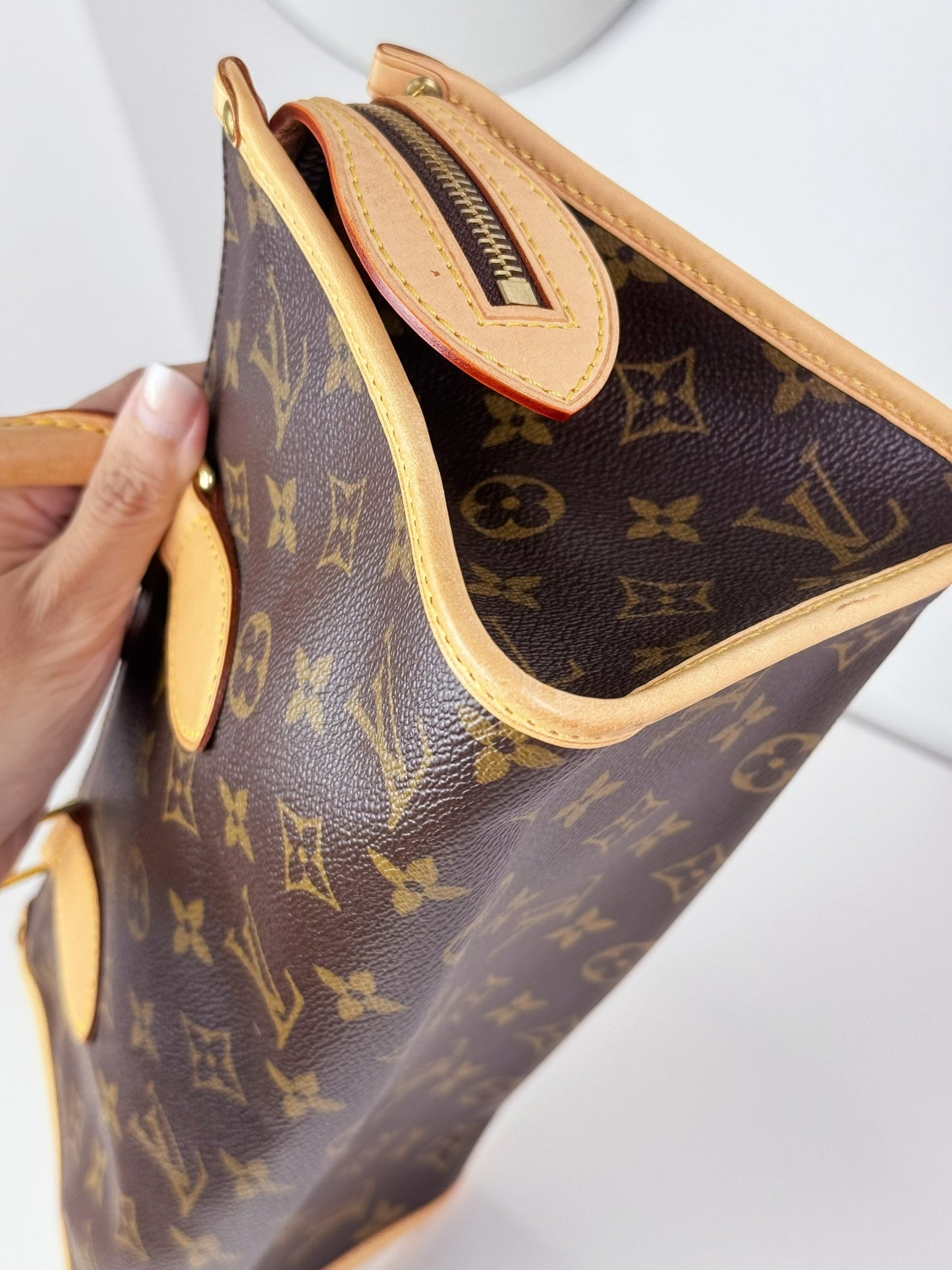 Louis Vuitton Vintage Popincourt Handbag Crossbody Bag