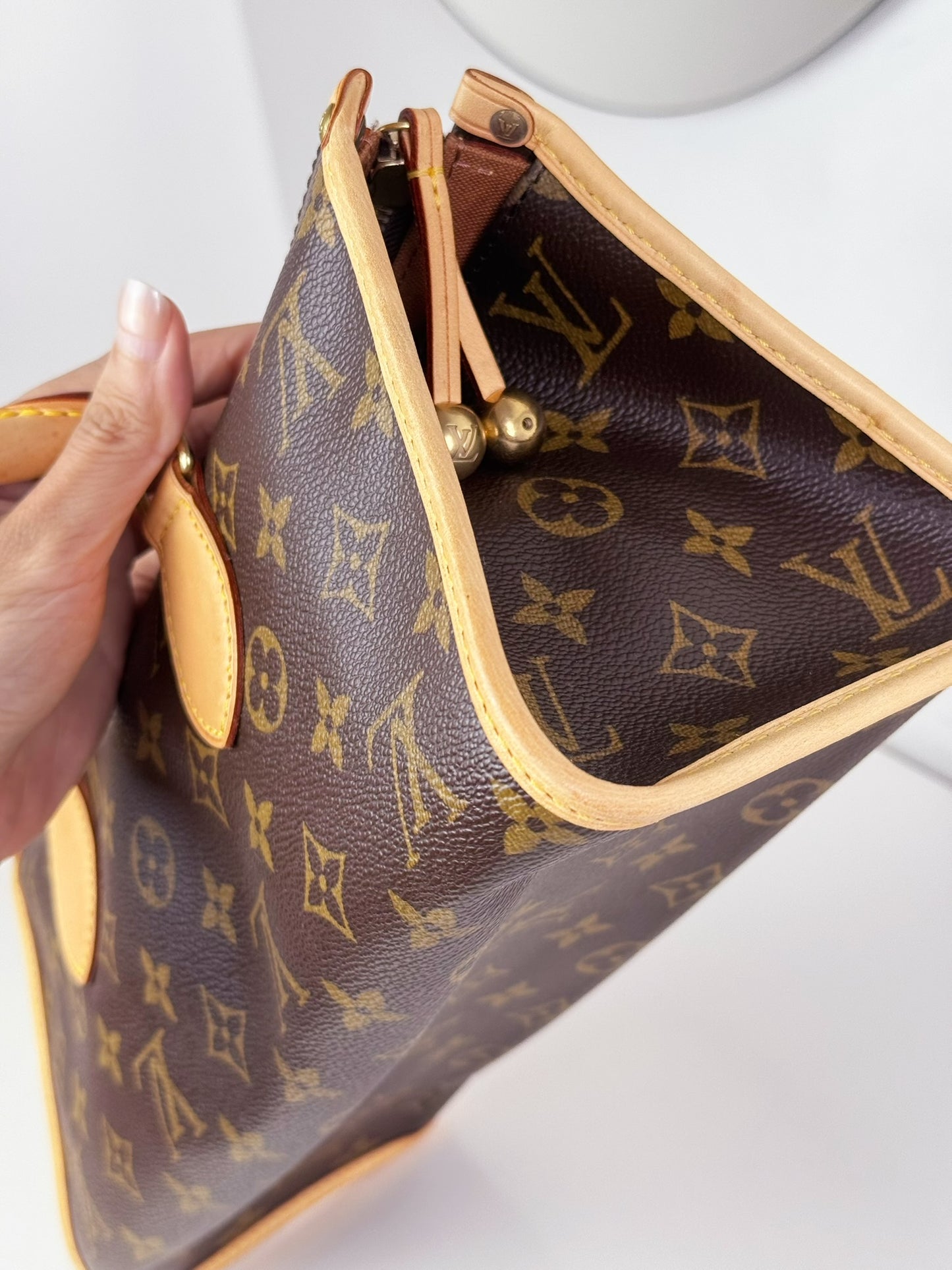 Louis Vuitton Vintage Popincourt Handbag Crossbody Bag