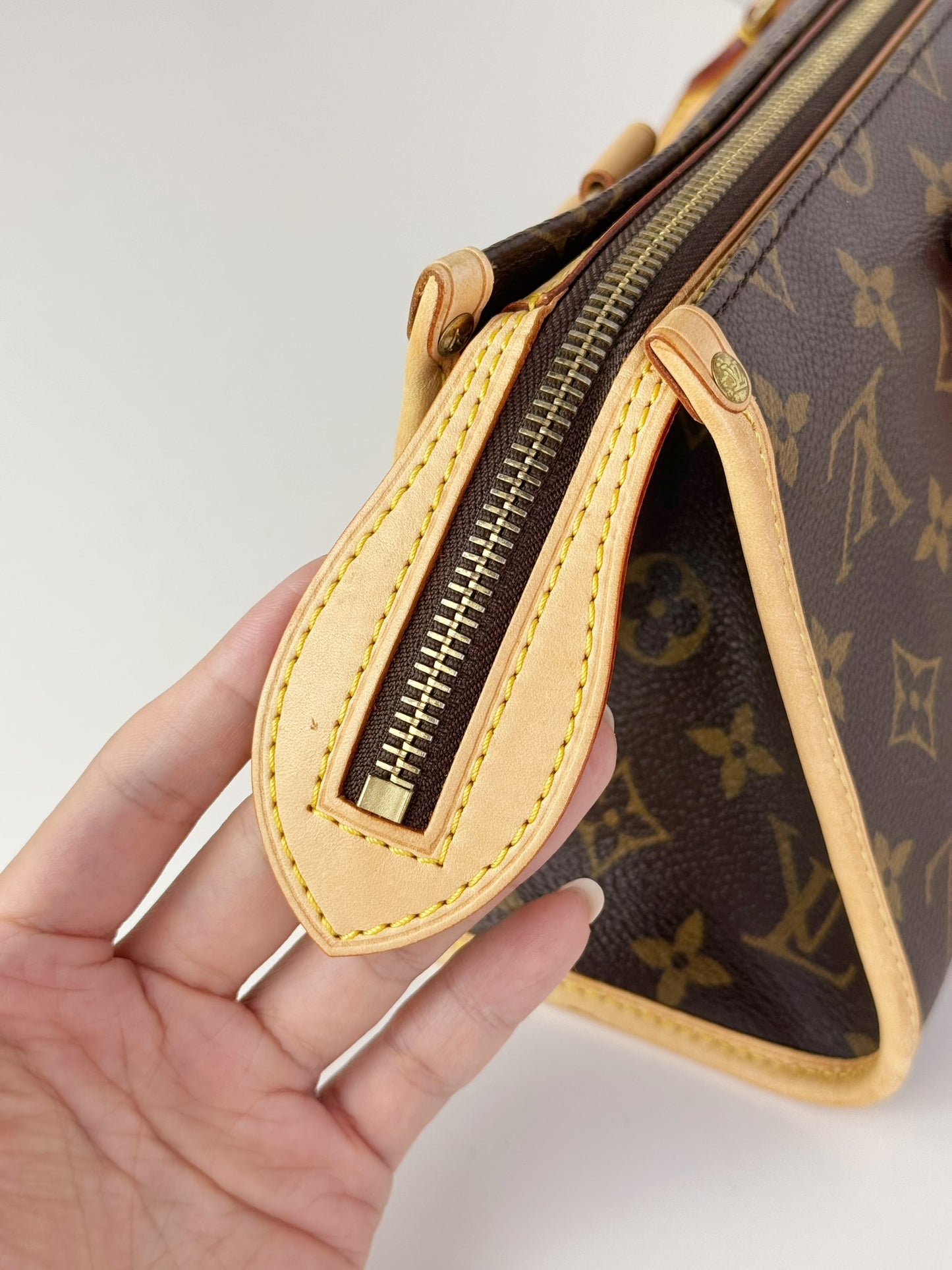 Louis Vuitton Vintage Popincourt Handbag Crossbody Bag