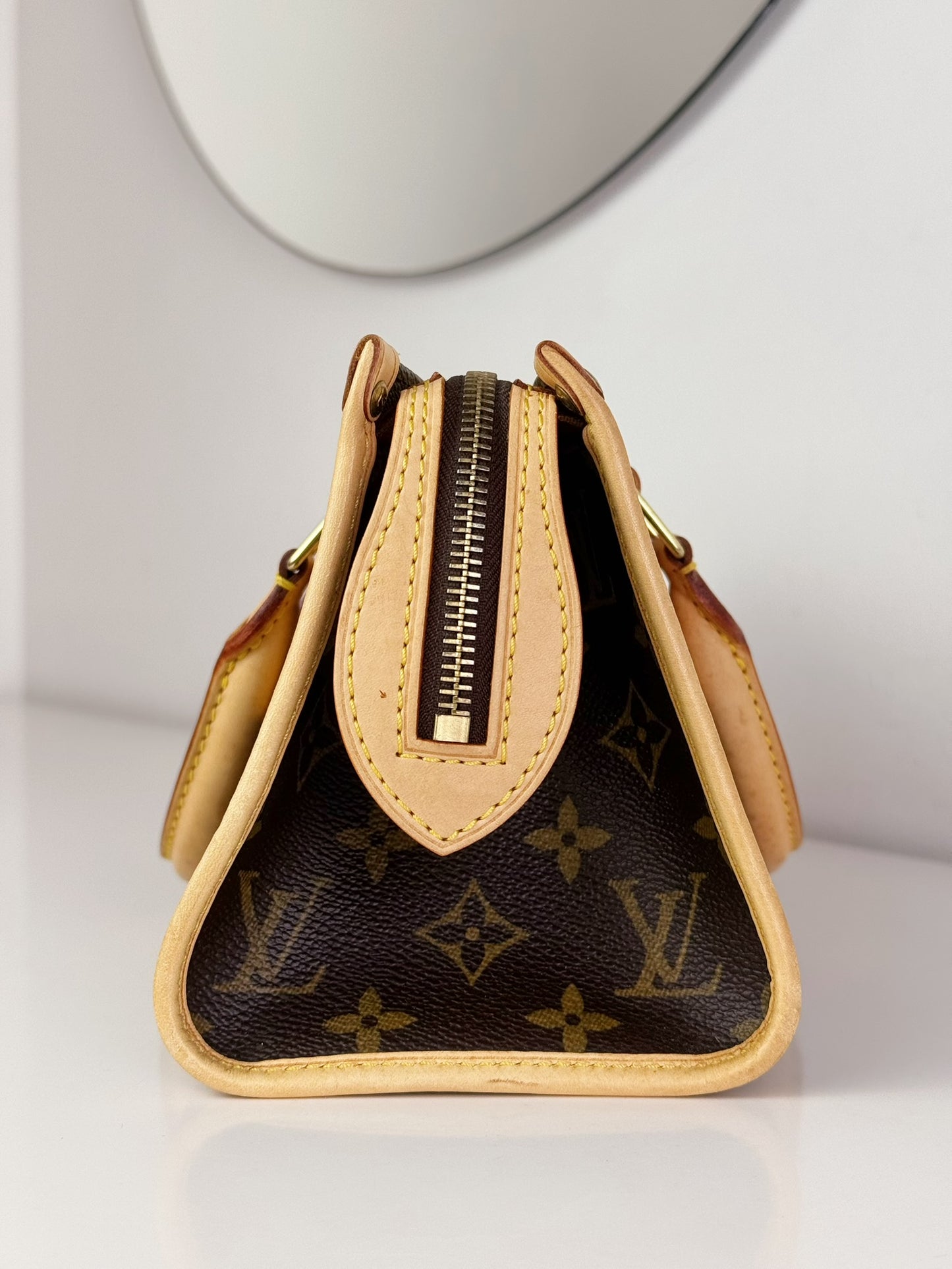 Louis Vuitton Vintage Popincourt Handbag Crossbody Bag