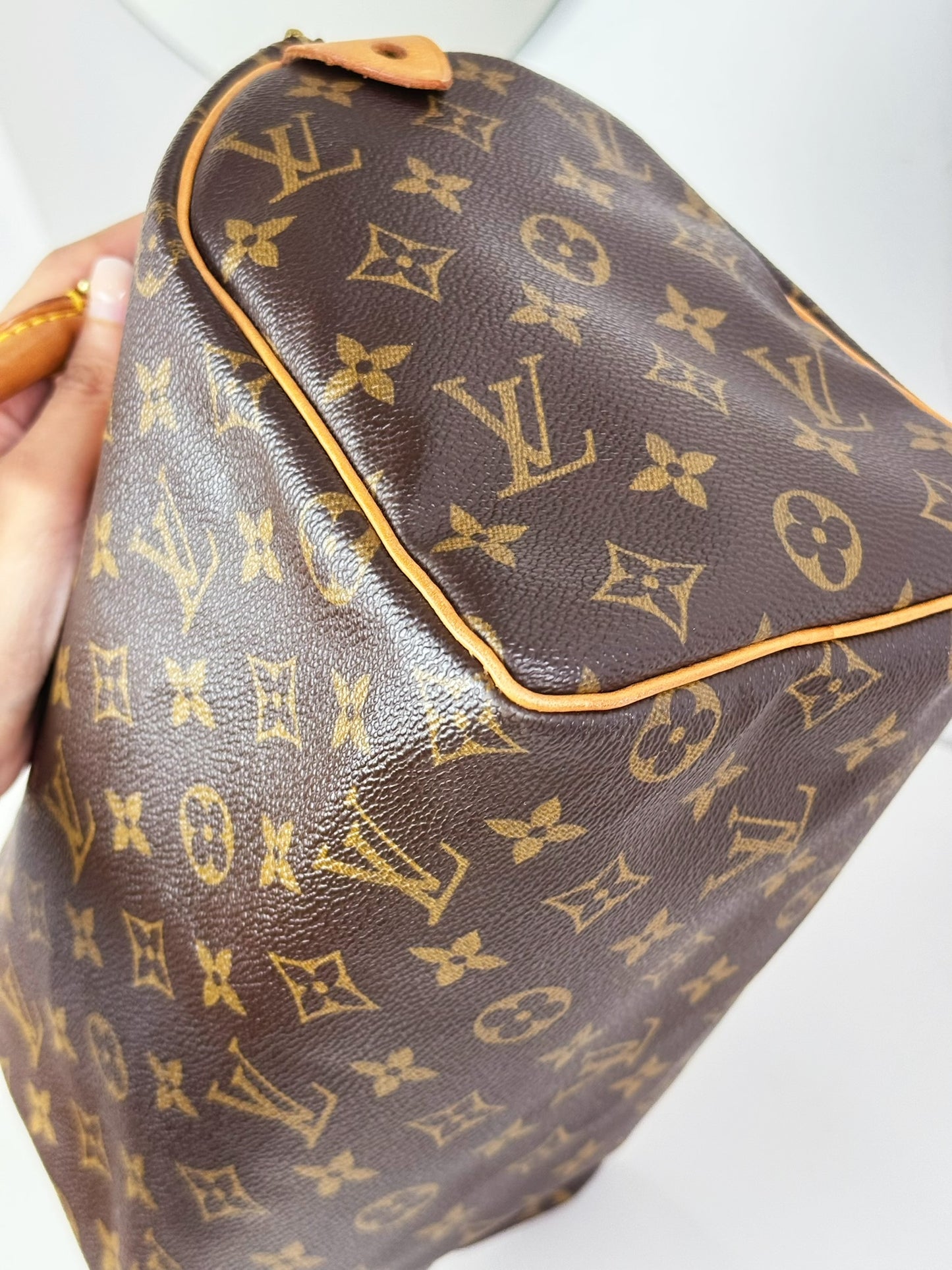 Louis Vuitton Vintage Speedy 25 Handbag Crossbody Bag