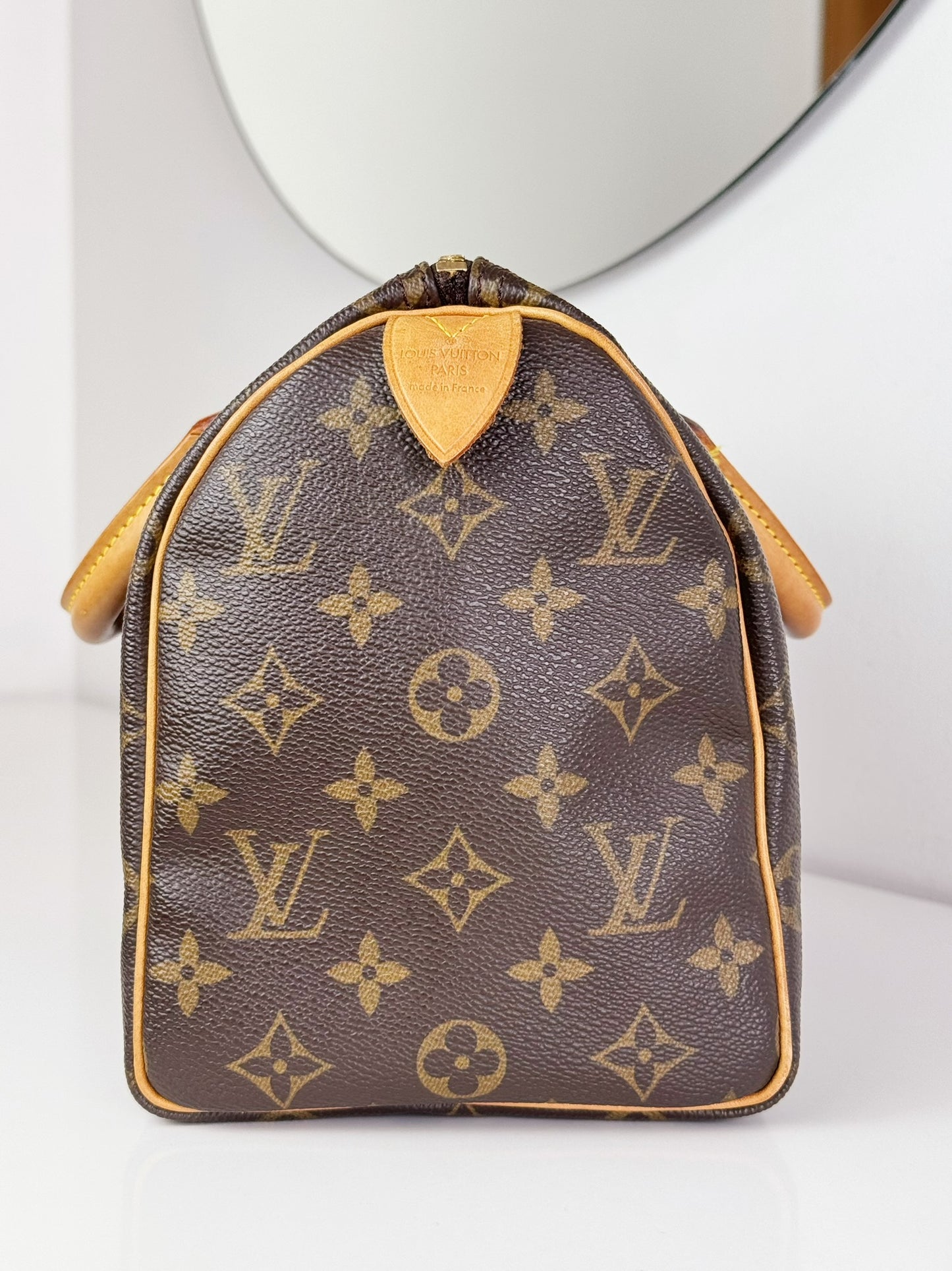 Louis Vuitton Vintage Speedy 25 Handbag Crossbody Bag