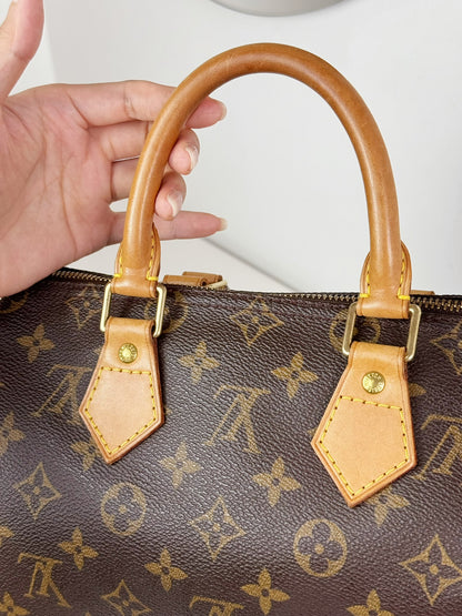 Louis Vuitton Vintage Speedy 25 Handbag Crossbody Bag