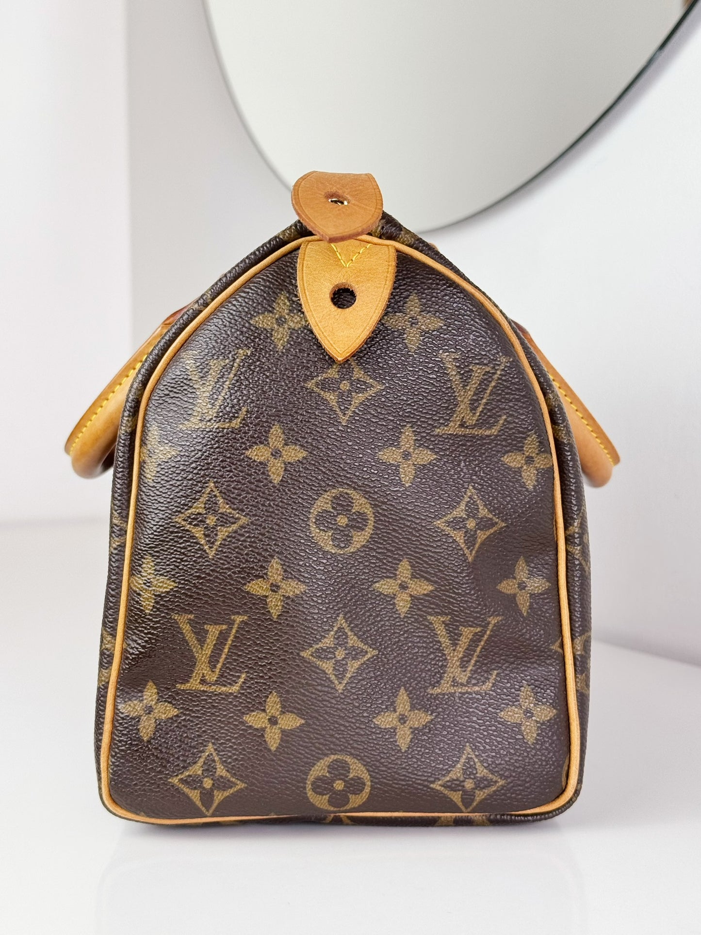 Louis Vuitton Vintage Speedy 25 Handbag Crossbody Bag