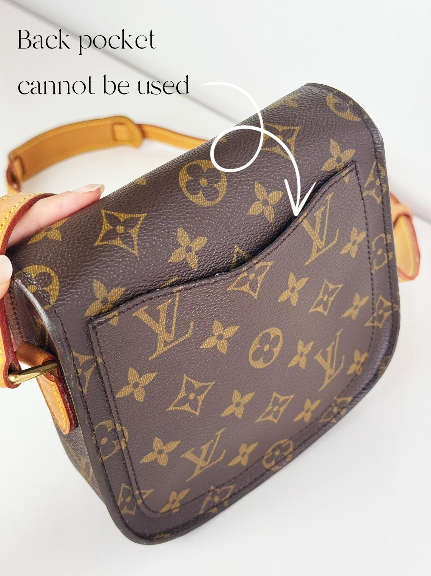 Louis Vuitton Vintage Saint Cloud PM Crossbody Bag