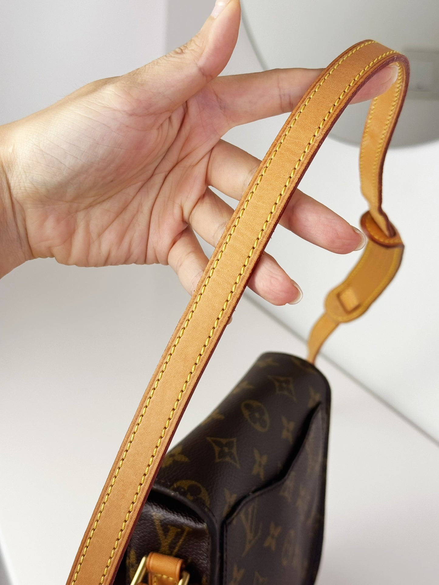 Louis Vuitton Vintage Saint Cloud PM Crossbody Bag