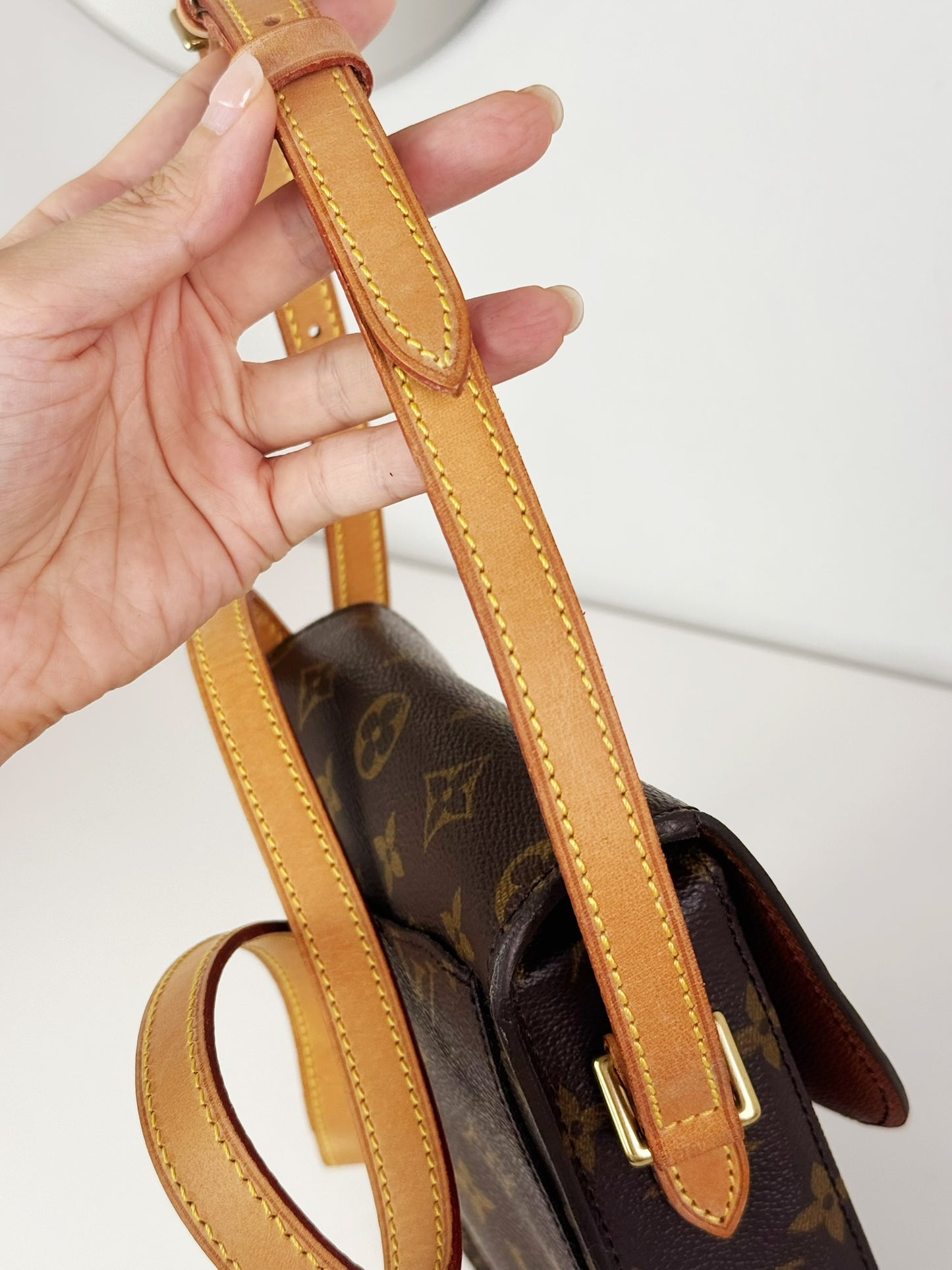 Louis Vuitton Vintage Saint Cloud PM Crossbody Bag