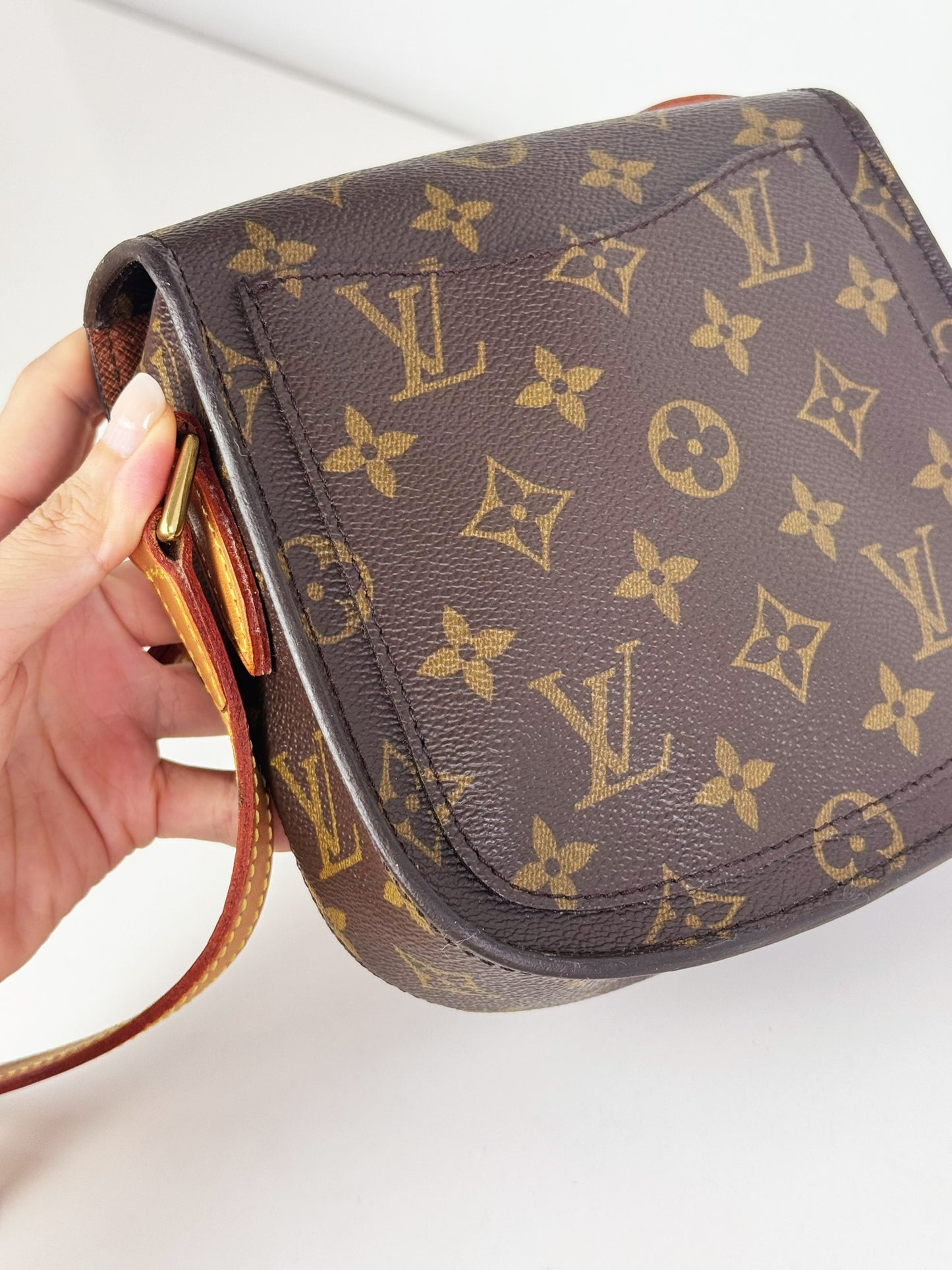 Louis Vuitton Vintage Saint Cloud PM Crossbody Bag