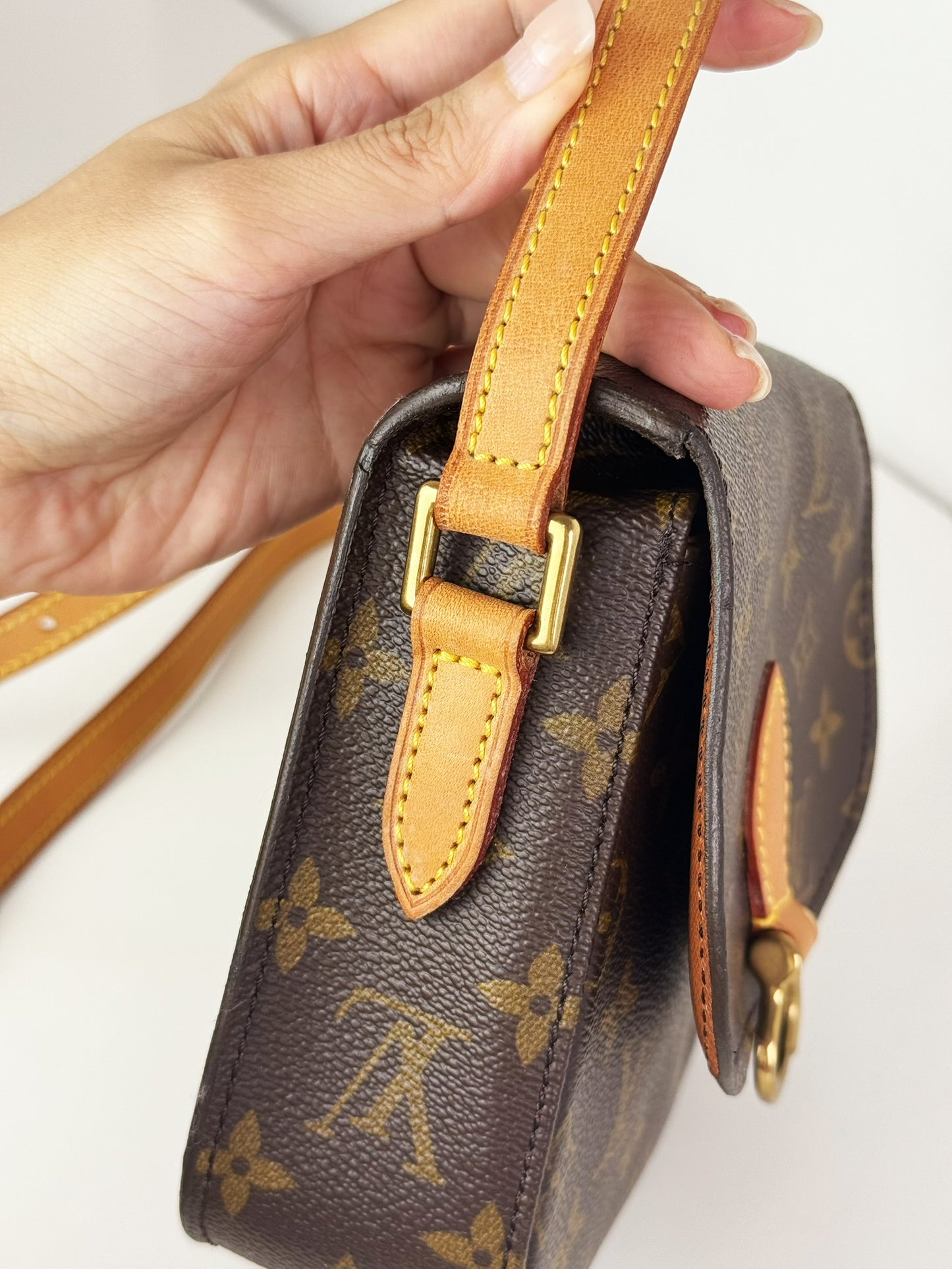 Louis Vuitton Vintage Saint Cloud PM Crossbody Bag