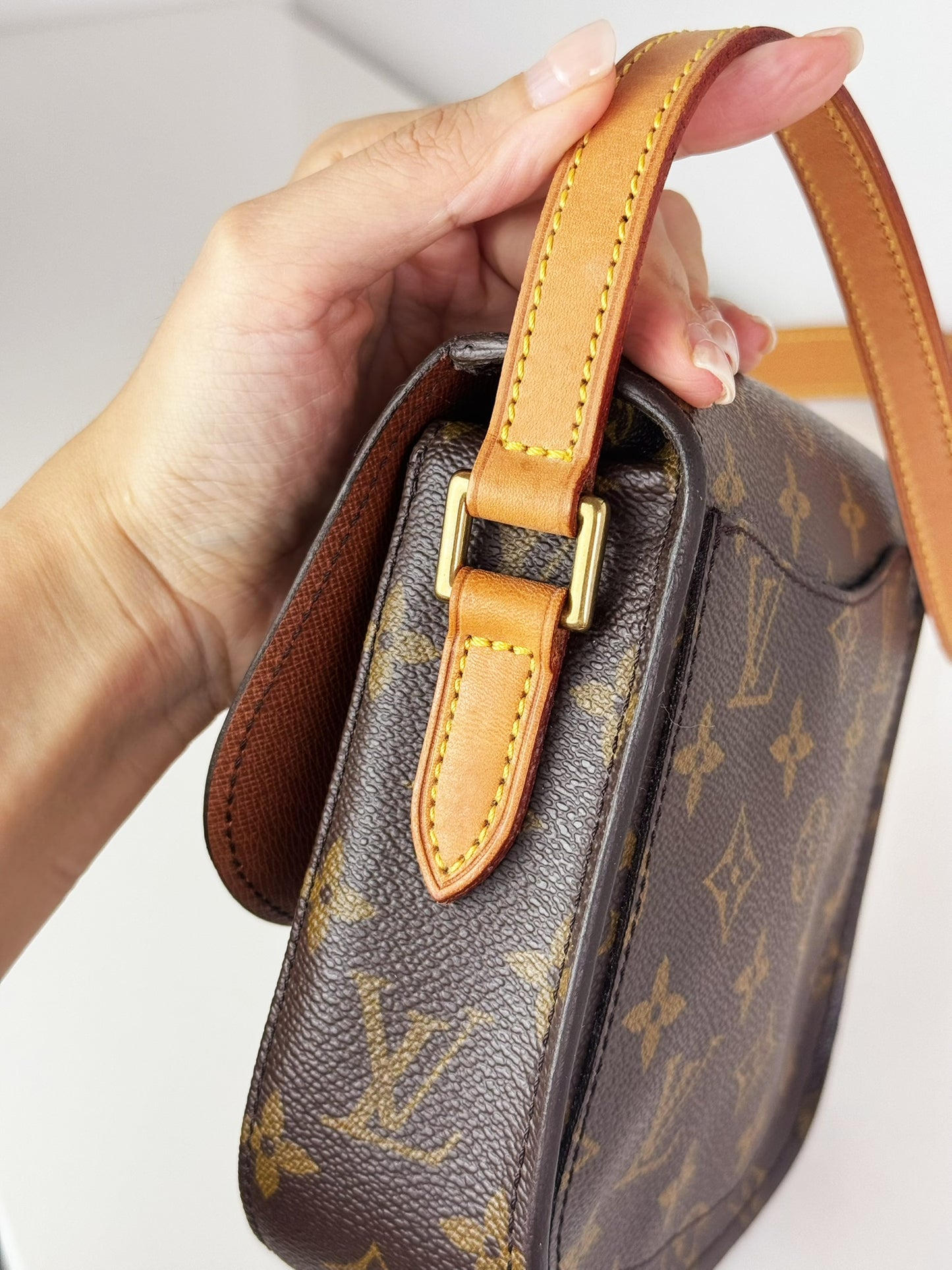 Louis Vuitton Vintage Saint Cloud PM Crossbody Bag
