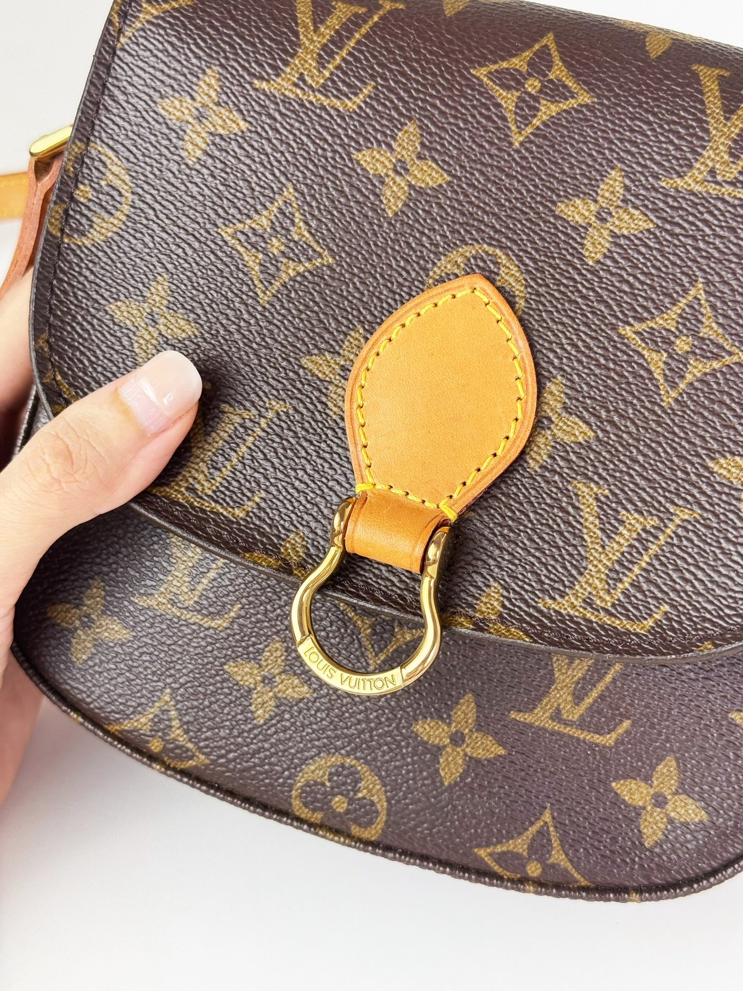 Louis Vuitton Vintage Saint Cloud PM Crossbody Bag
