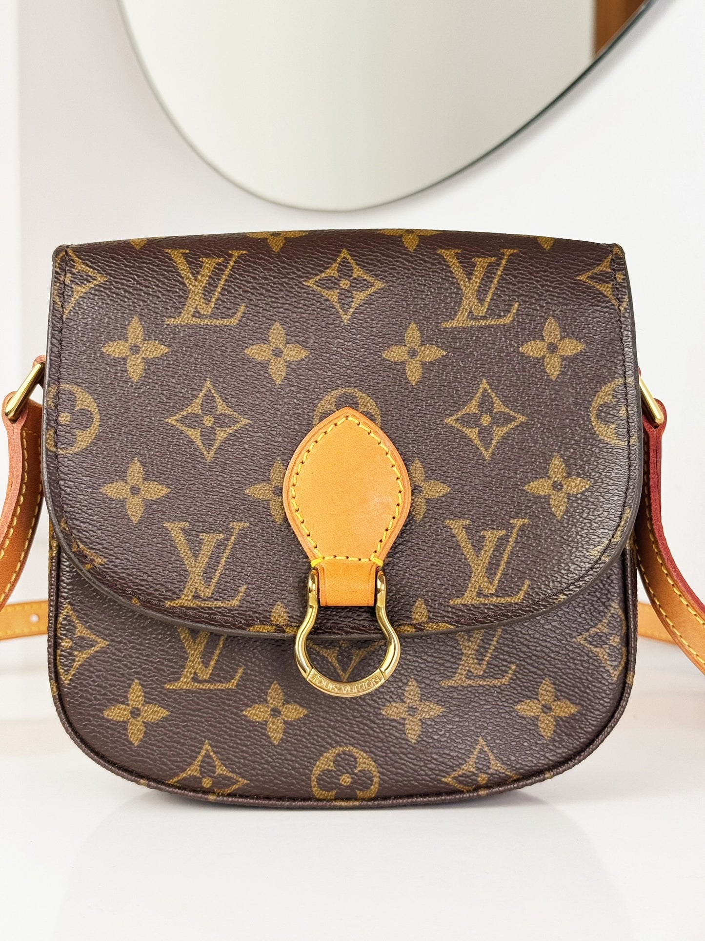 Louis Vuitton Vintage Saint Cloud PM Crossbody Bag