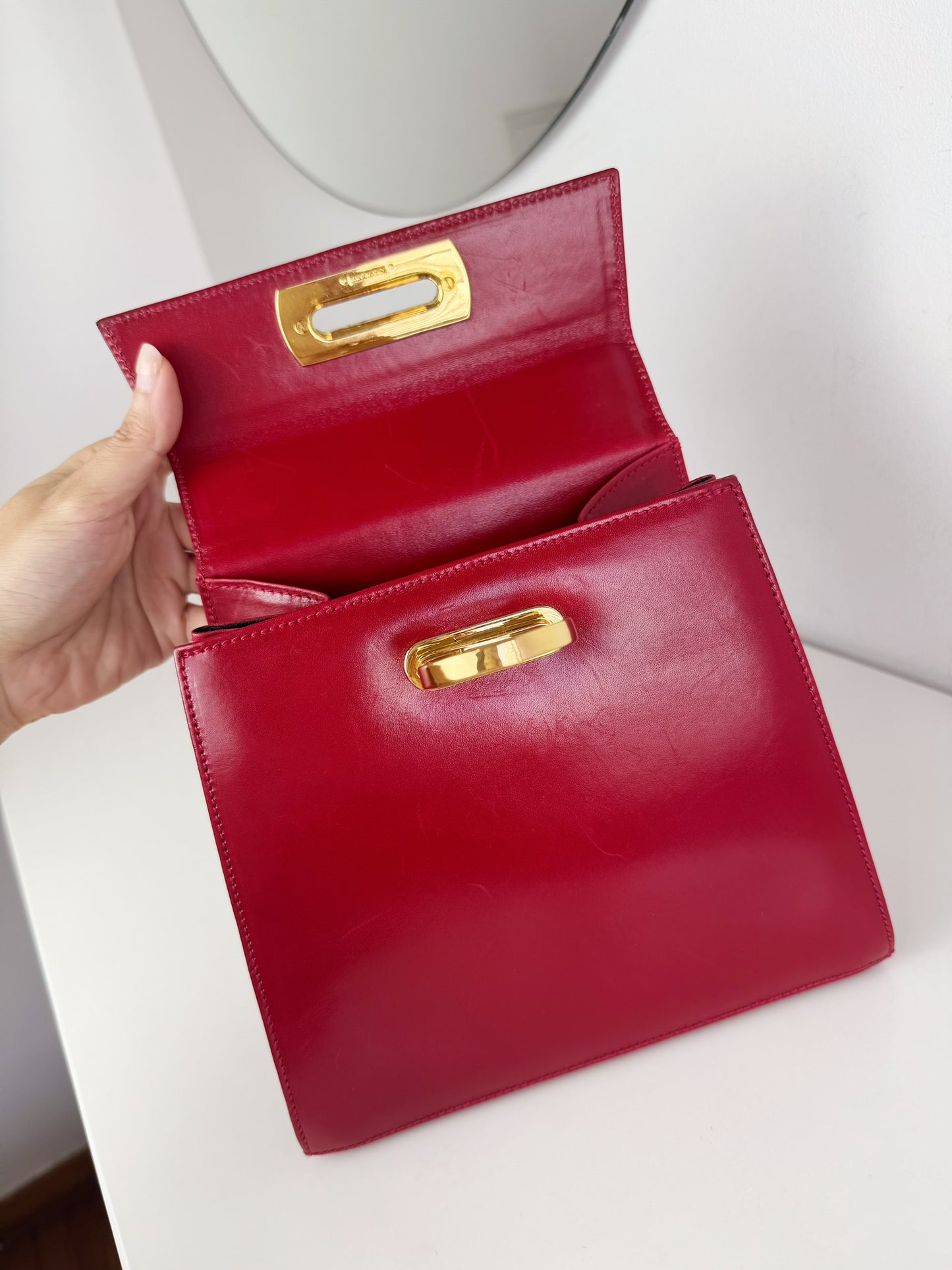 Salvatore Ferragamo Vintage Gancini Handbag Crossbody Bag