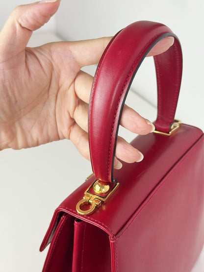 Salvatore Ferragamo Vintage Gancini Handbag Crossbody Bag