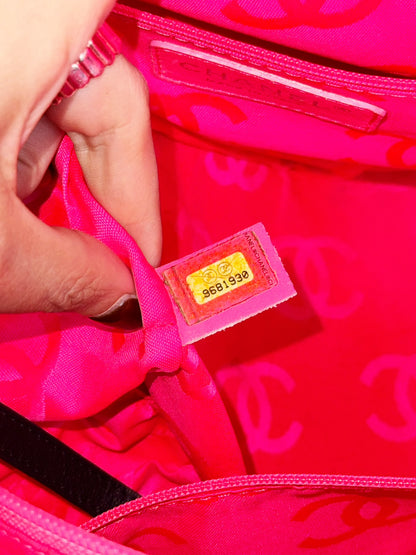 Chanel Vintage Cambon Tote Shoulder Bag