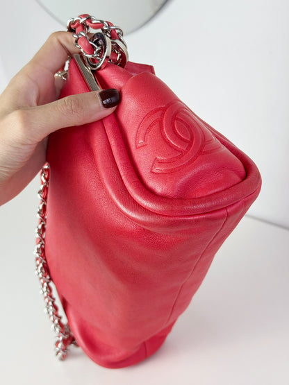 Chanel Vintage Mini Lambskin Ultimate Soft Hobo Shoulder Bag