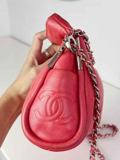 Chanel Vintage Mini Lambskin Ultimate Soft Hobo Shoulder Bag