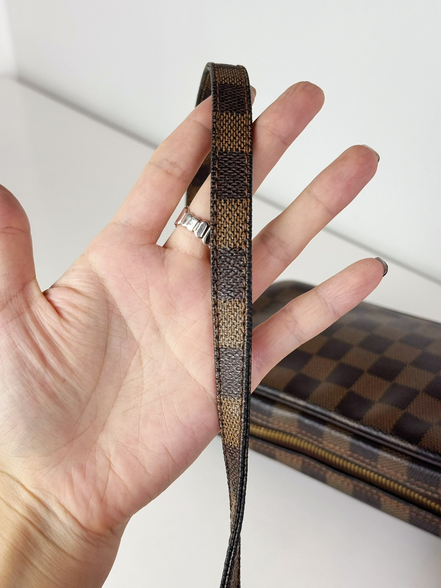 Louis Vuitton Vintage Damier Marly Bandouliere Crossbody Bag