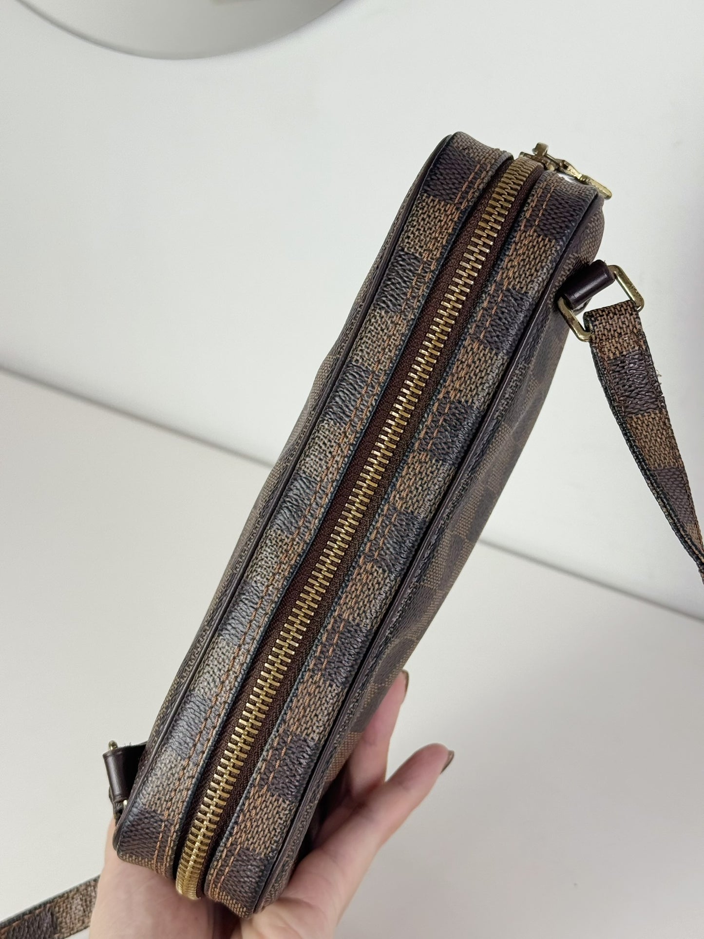Louis Vuitton Vintage Damier Marly Bandouliere Crossbody Bag