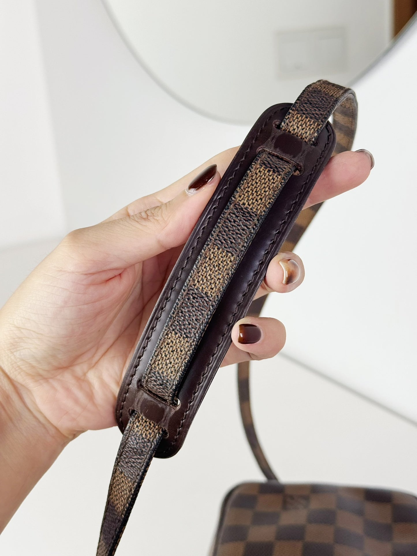 Louis Vuitton Vintage Damier Marly Bandouliere Crossbody Bag