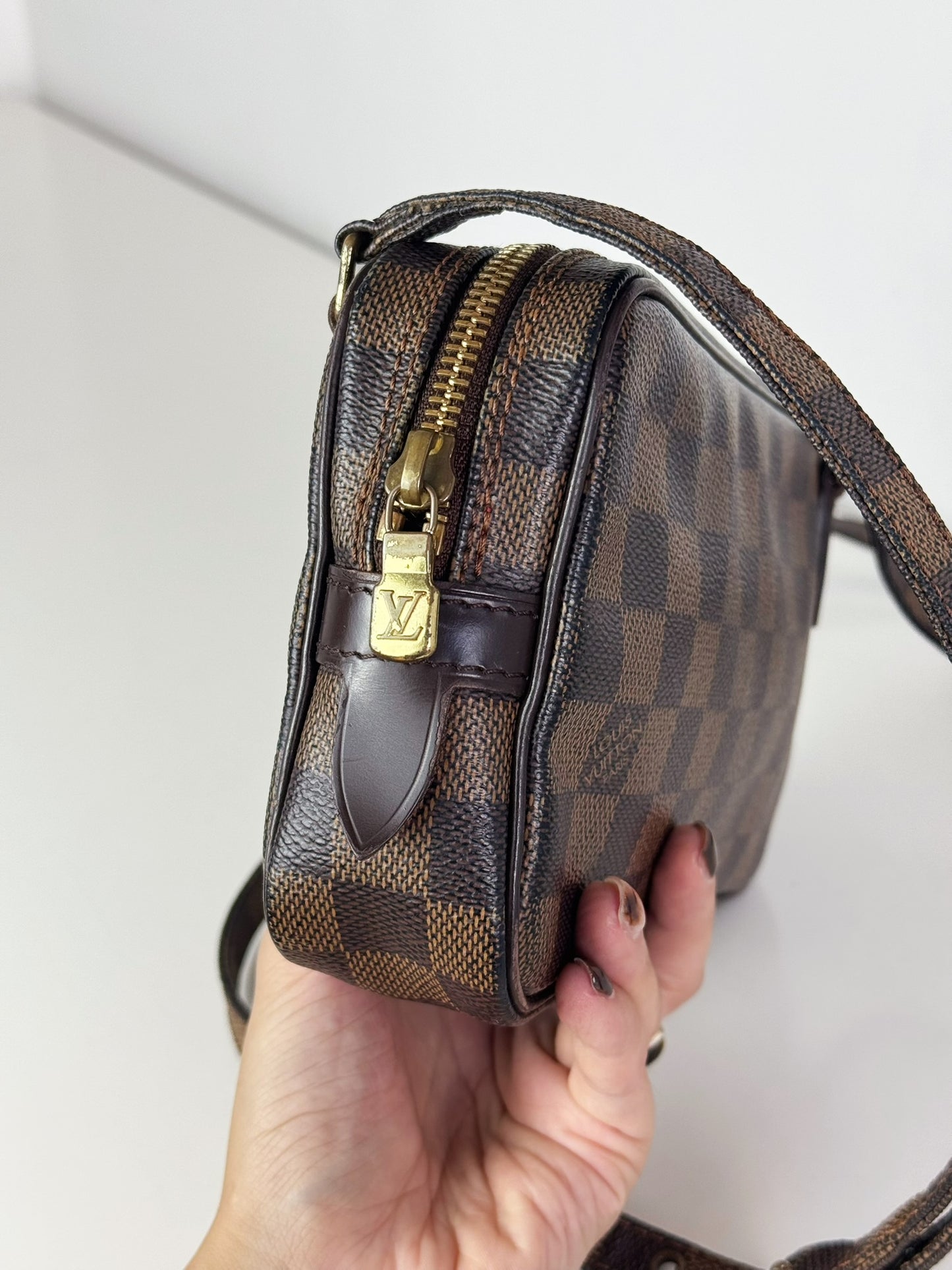 Louis Vuitton Vintage Damier Marly Bandouliere Crossbody Bag